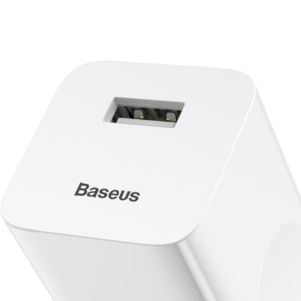 Мережевий зарядний пристрій Baseus Home Charger 1USB QC3.0 12V/2A White на картинке №3