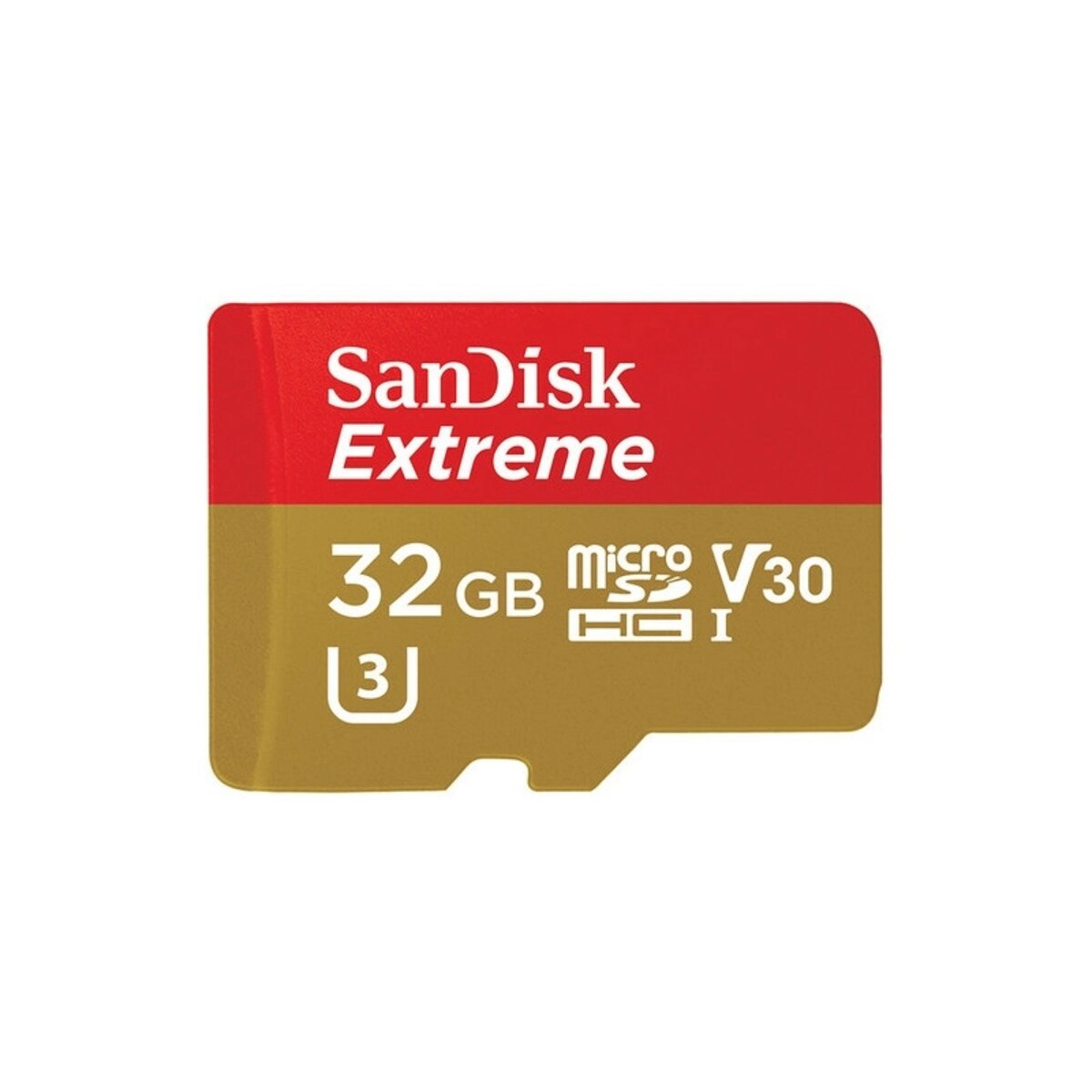 Карта памяті microSDHC (UHS-1 U3) SanDisk Extreme Action A1 32Gb class 10 V30 (R100MB/s, 667x) (adapter SD) (SDSQXAF-032G-GN6MA) Фото 1 Карта памяті microSDHC (UHS-1 U3) SanDisk Extreme Action A1 32Gb class 10 V30 (R100MB/s, 667x) (adapter SD) (SDSQXAF-032G-GN6MA) на картинке №1