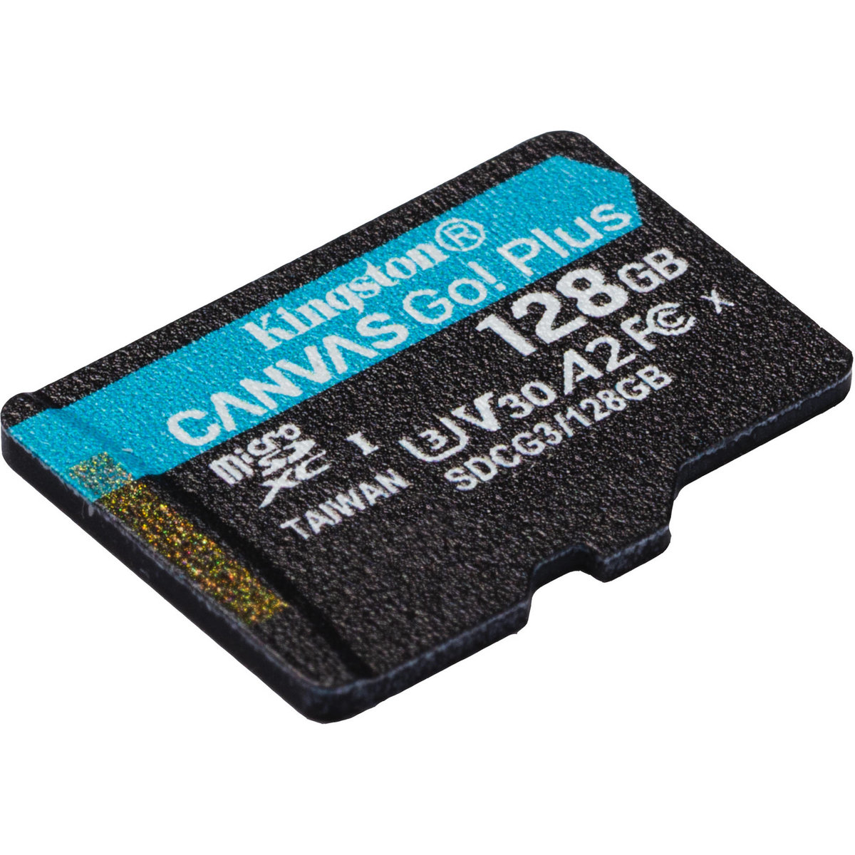 microSDXC (UHS-1 U3) Kingston Canvas Go Plus 128Gb class 10 A2 V30 (R170MB/s, W90MB/s) (SDCG3/128GBSP) Фотография №1 microSDXC (UHS-1 U3) Kingston Canvas Go Plus 128Gb class 10 A2 V30 (R170MB/s, W90MB/s) (SDCG3/128GBSP) смотреть фото №1