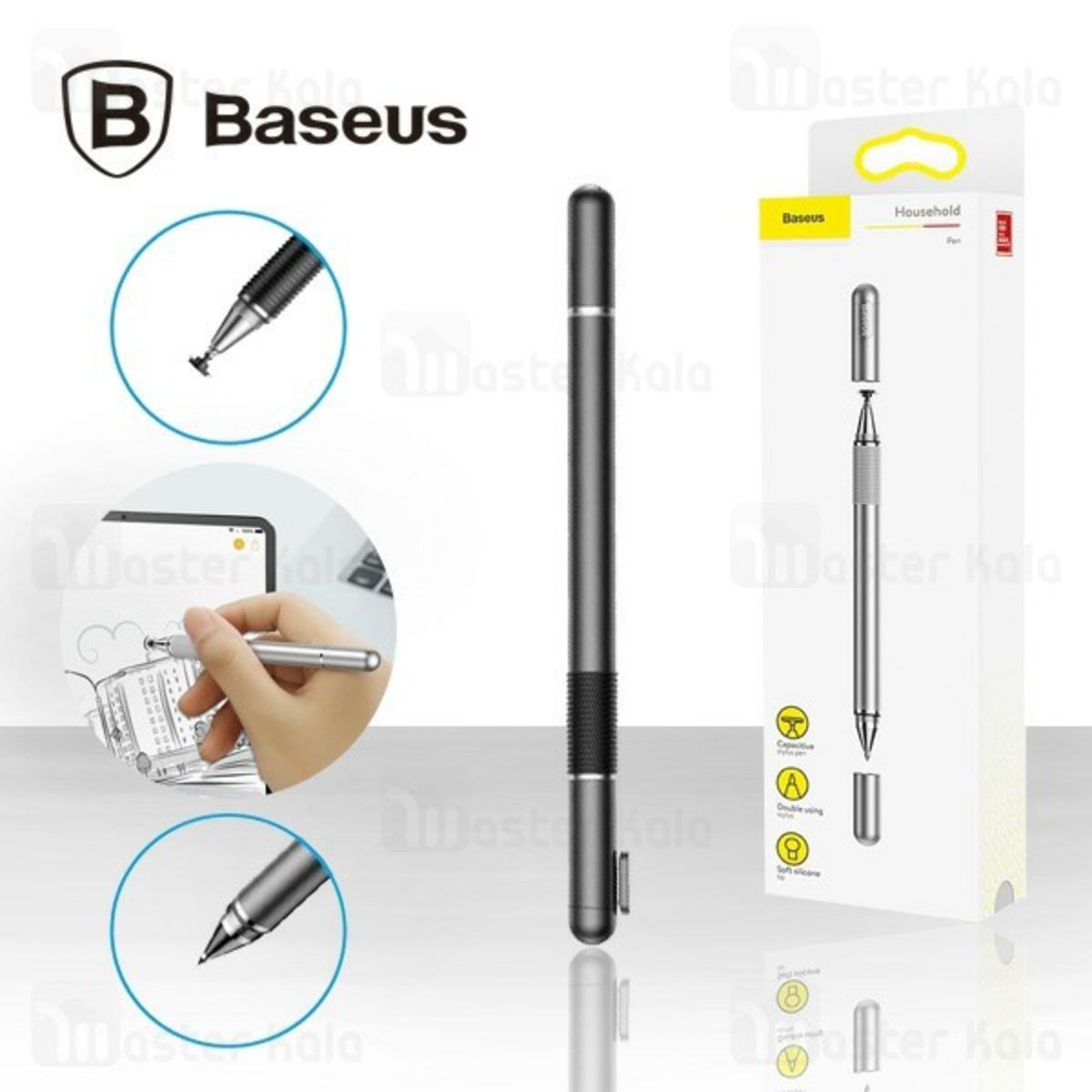 Стилус Baseus Golden Cudgel Capacitive Stylus Pen Black (ACPCL-01) Фотография №2 Стилус Baseus Golden Cudgel Capacitive Stylus Pen Black (ACPCL-01) смотреть фото №2