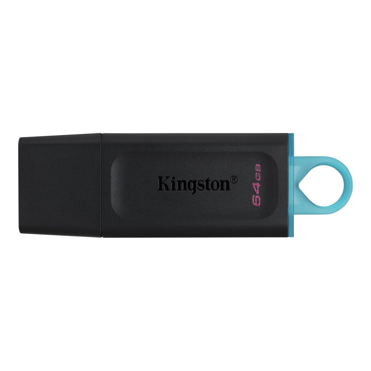 Флеш-накопичувач Kingston USB 3.2 DT Exodia 64GB Black/Teal (DTX/64GB) на малюнкі №1