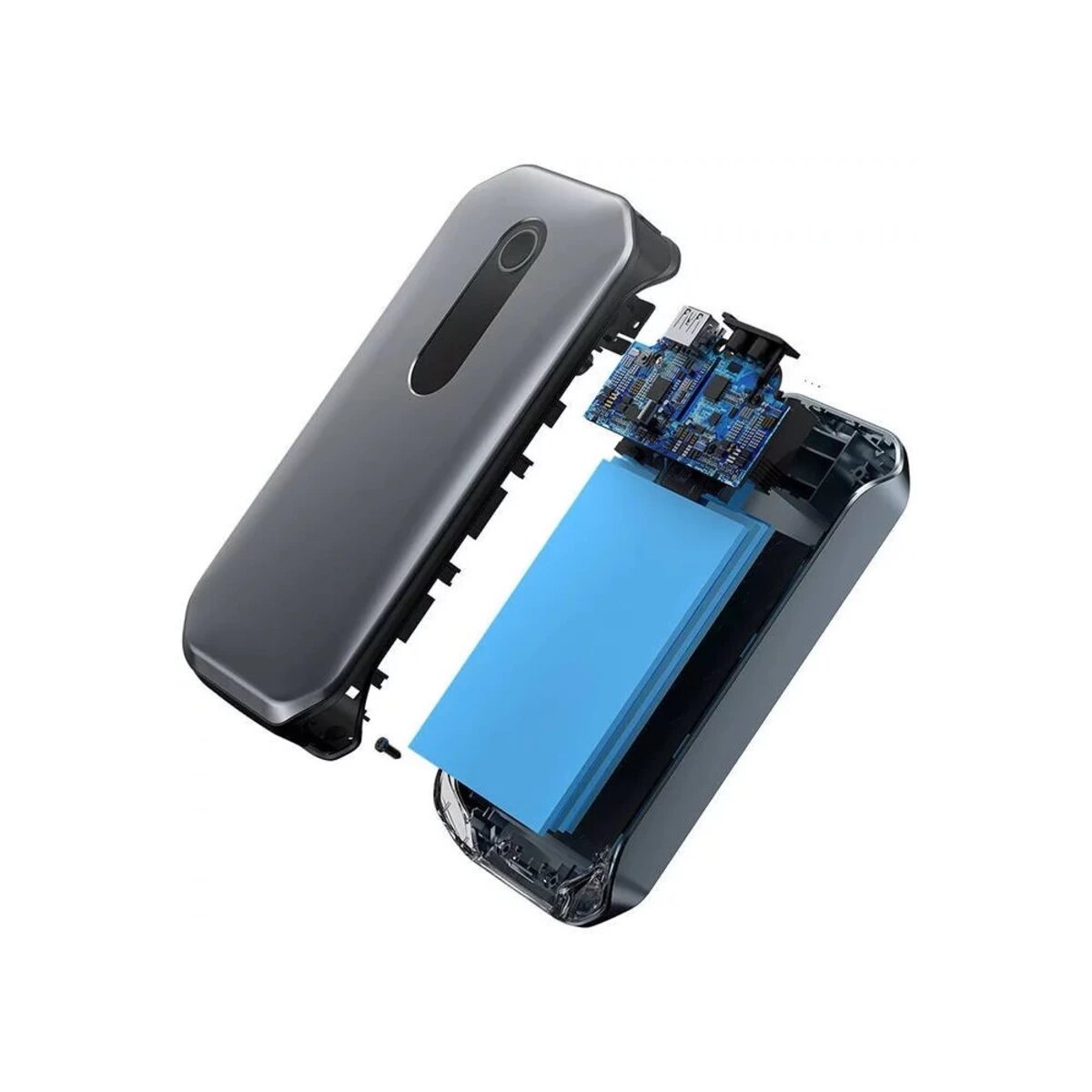 Автомобільний пуско-зарядний пристрій Baseus Super Energy Pro Car Jump Starter (12000mAh)  Black (CRJS03-01) на картинке №5