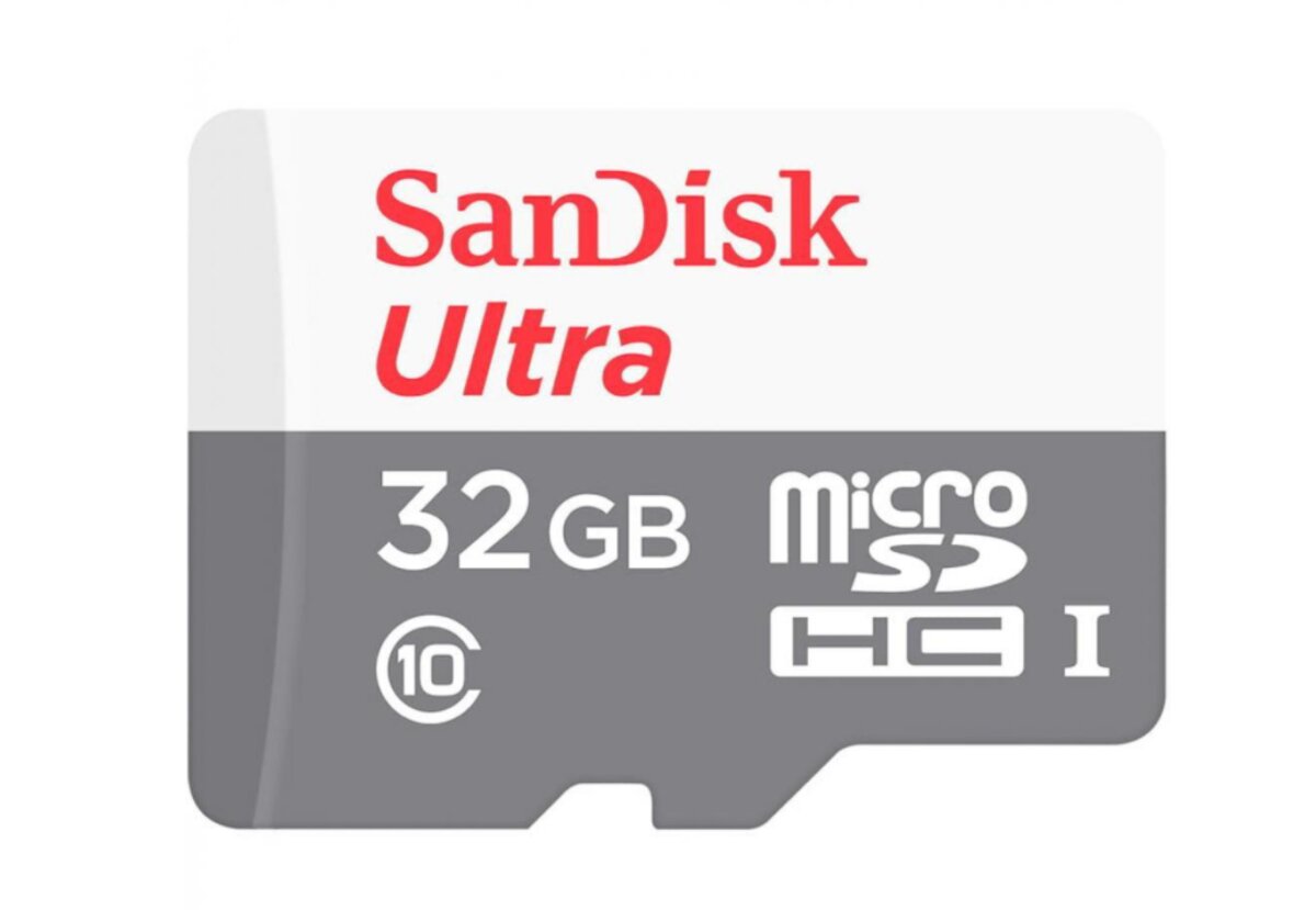 microSDHC (UHS-1) SanDisk Ultra 32Gb class 10 A1 (100Mb/s) (adapter SD) (SDSQUNR-032G-GN3MA) Зображення №1 microSDHC (UHS-1) SanDisk Ultra 32Gb class 10 A1 (100Mb/s) (adapter SD) (SDSQUNR-032G-GN3MA) дивитися фото №1
