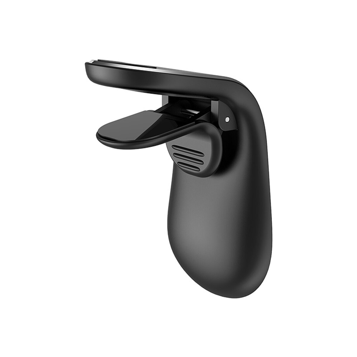 Автотримач для телефона BOROFONE BH10 Air outlet magnetic in-car holder Black (BH10B) на картинке №3