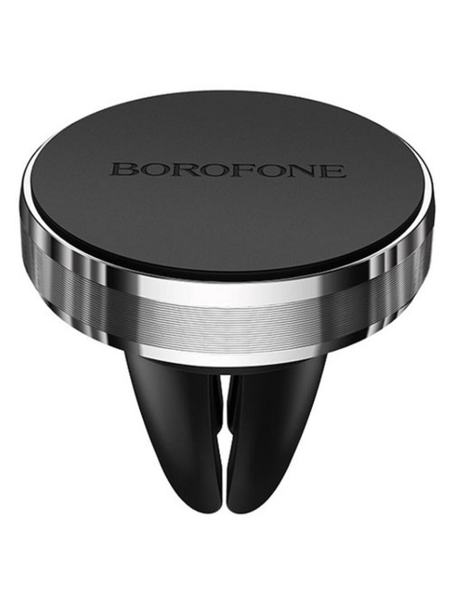 Автотримач для телефона BOROFONE BH8 Air outlet magnetic in-car holder Black (BH8B) на картинке №1