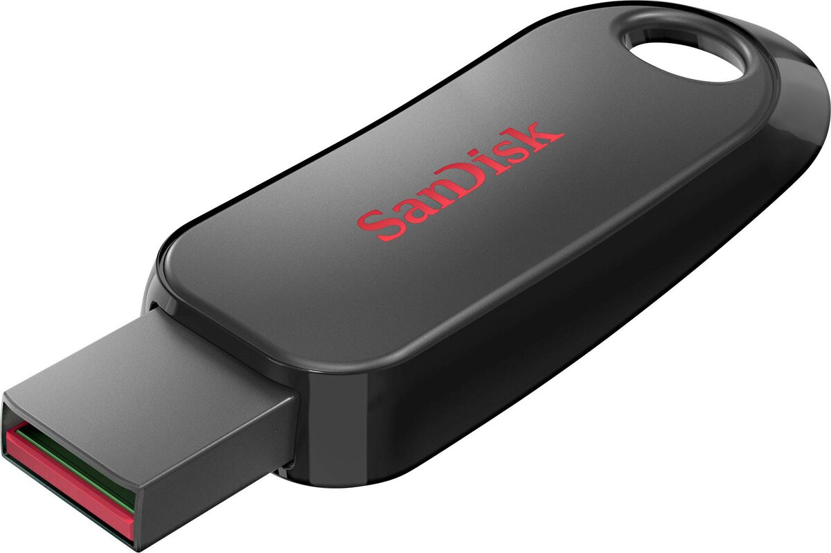 Flash SanDisk USB 2.0 Cruzer Snap 64Gb Black (SDCZ62-064G-G35) Фотография №1 Flash SanDisk USB 2.0 Cruzer Snap 64Gb Black (SDCZ62-064G-G35) смотреть фото №1
