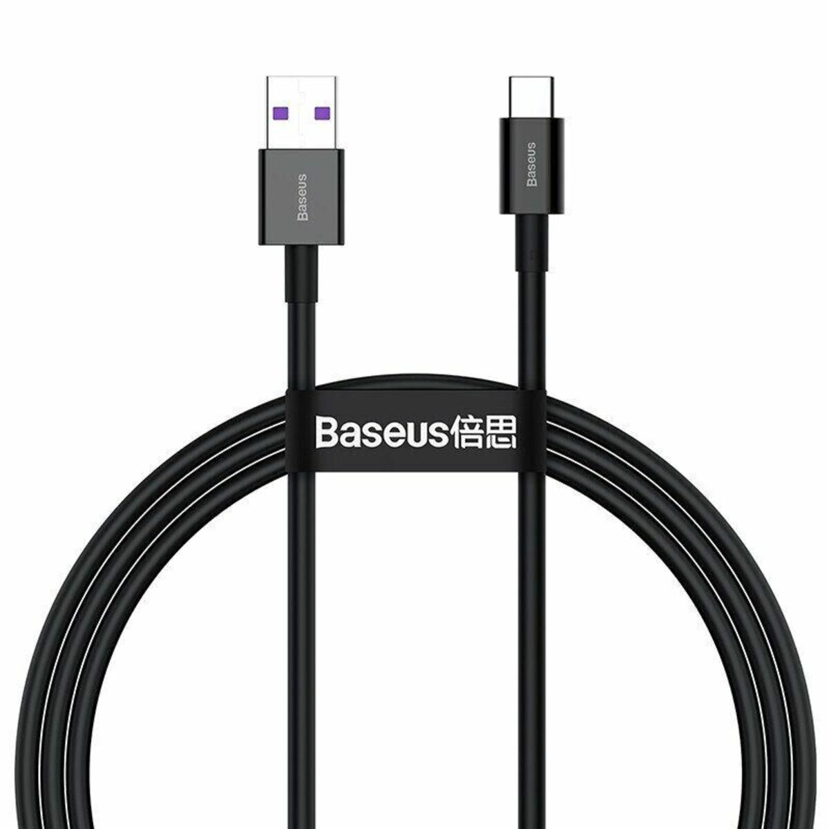 Кабель Baseus Superior Series USB to Type-C 66W 1m Black на картинке №1