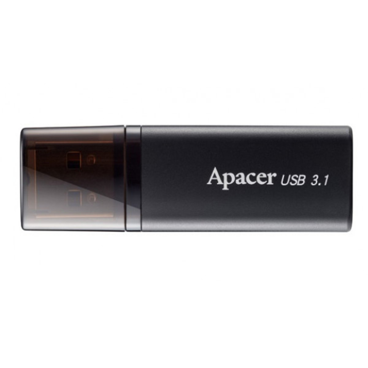 Флеш-накопичувач Apacer USB 3.1 AH25B 128Gb Black (AP128GAH25BB-1) на картинке №2