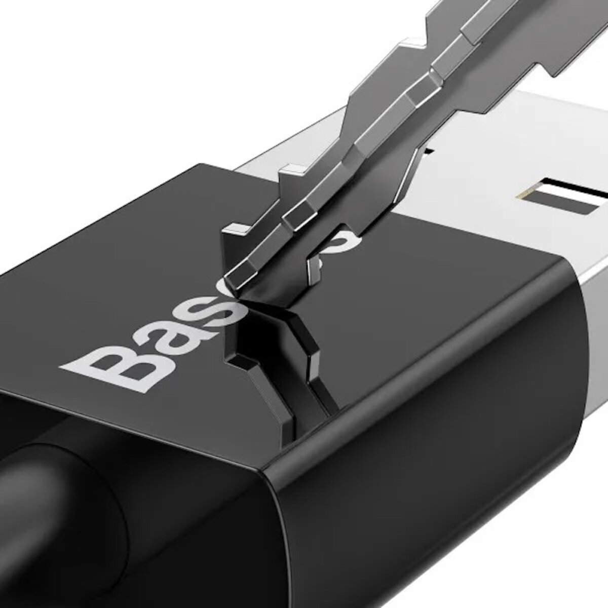 Кабель Baseus Superior Series Fast Charging Data Cable USB to Micro 2A 1m Black (CAMYS-01) Фотографія №3 Кабель Baseus Superior Series Fast Charging Data Cable USB to Micro 2A 1m Black (CAMYS-01) на малюнкі №3