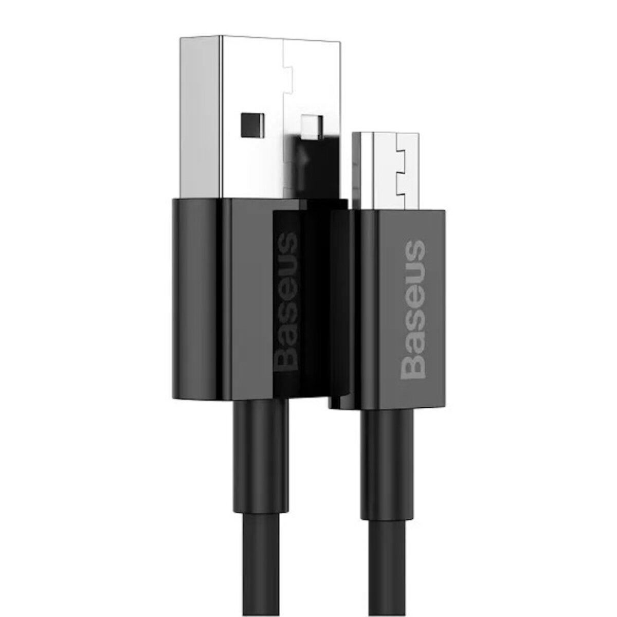 Кабель Baseus Superior Series Fast Charging Data Cable USB to Micro 2A 1m Black (CAMYS-01) Фотографія №5 Кабель Baseus Superior Series Fast Charging Data Cable USB to Micro 2A 1m Black (CAMYS-01) на малюнкі №5