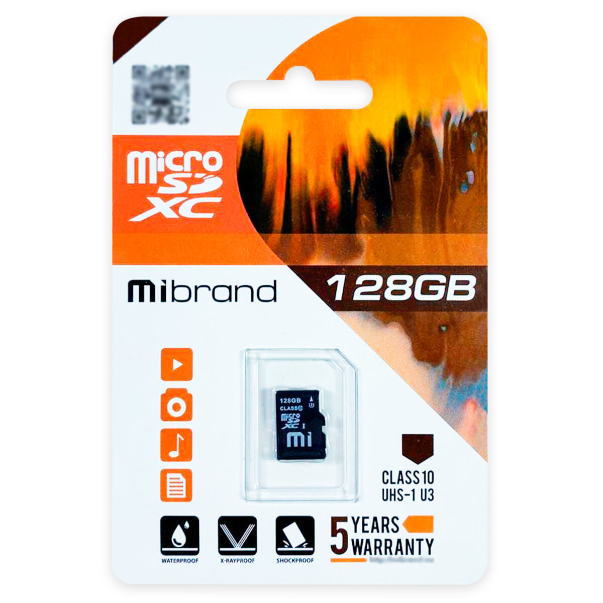 Карта памяті microSDXC (UHS-1 U3) Mibrand 128Gb class 10 (MICDHU3/128GB) Фотография №1 Карта памяті microSDXC (UHS-1 U3) Mibrand 128Gb class 10 (MICDHU3/128GB) смотреть фото №1