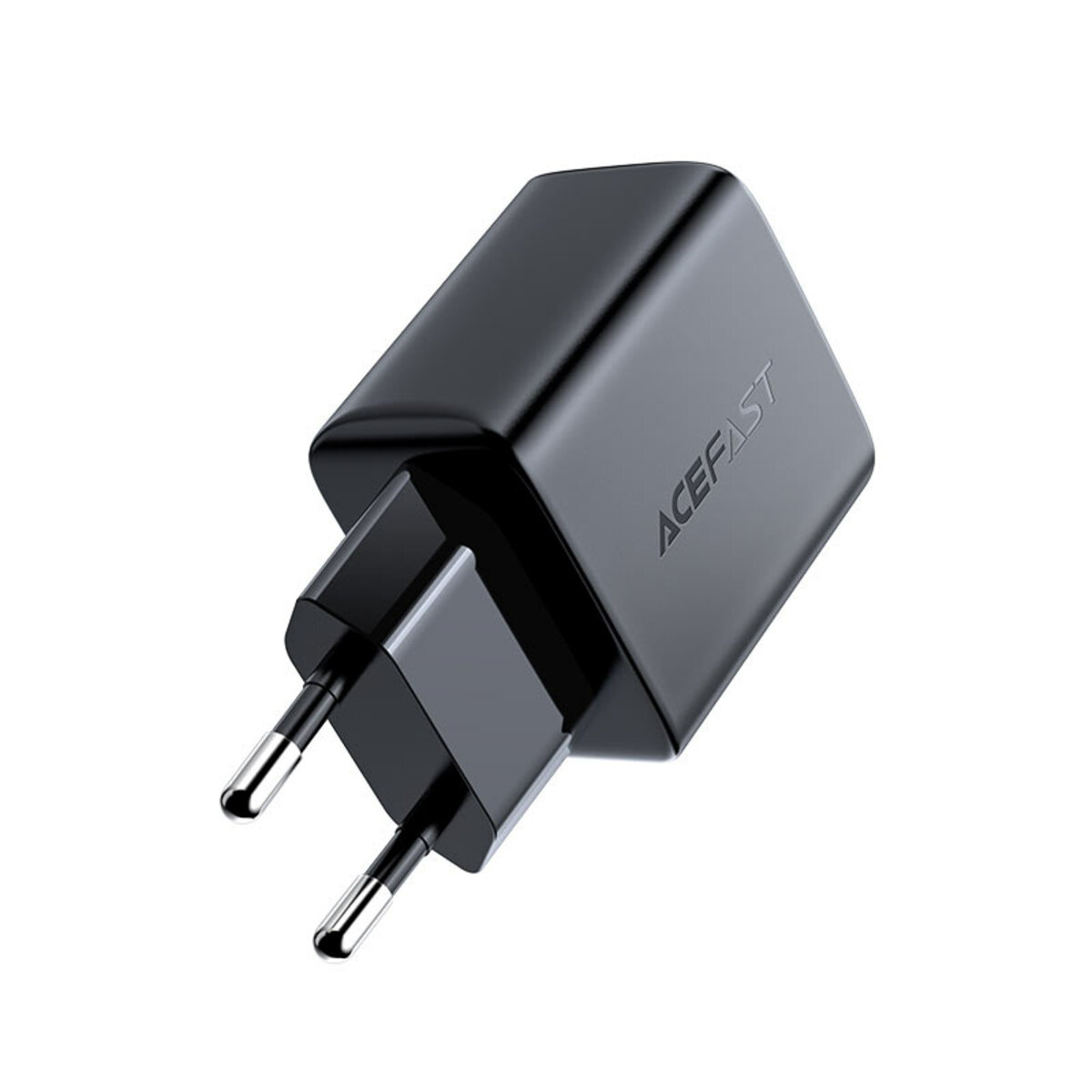 Мережевий зарядний пристрій ACEFAST A1 PD20W single USB-C charger Black на картинке №3