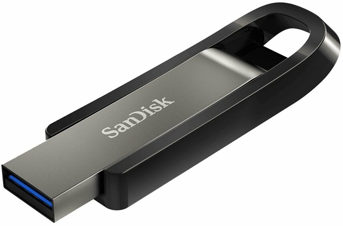 Флеш-накопичувач SanDisk USB 3.2 Extreme GO 256Gb (R-400Mb/s, W-240Mb/s) Black (SDCZ810-256G-G46) Фото 3 Флеш-накопичувач SanDisk USB 3.2 Extreme GO 256Gb (R-400Mb/s, W-240Mb/s) Black (SDCZ810-256G-G46) на картинке №3