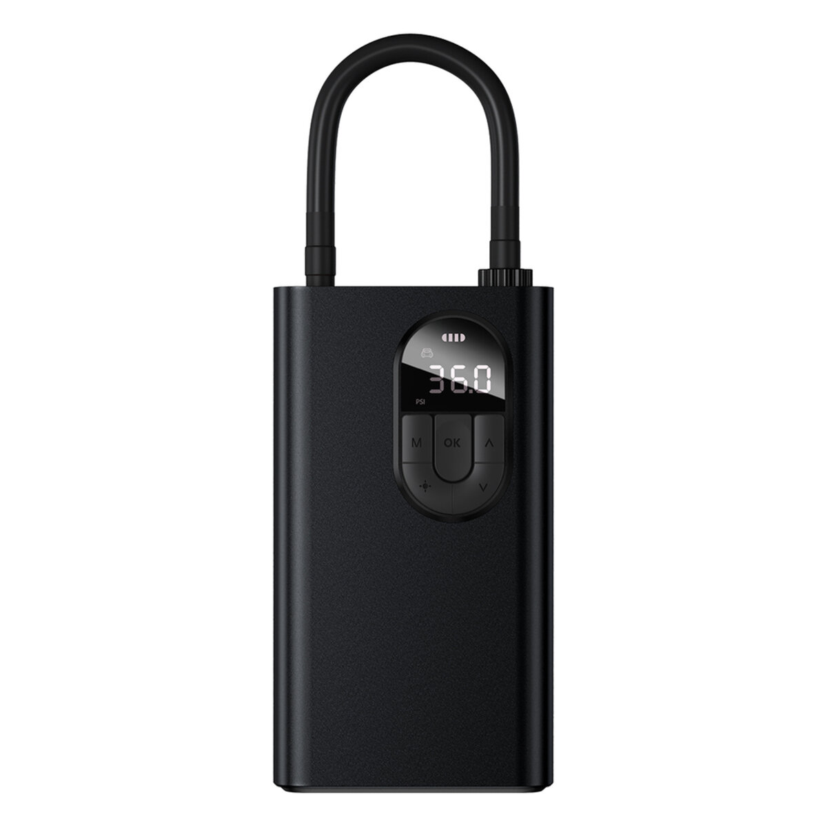 Автомобільний насос Baseus Energy Source Inflator Pump Black на картинке №3