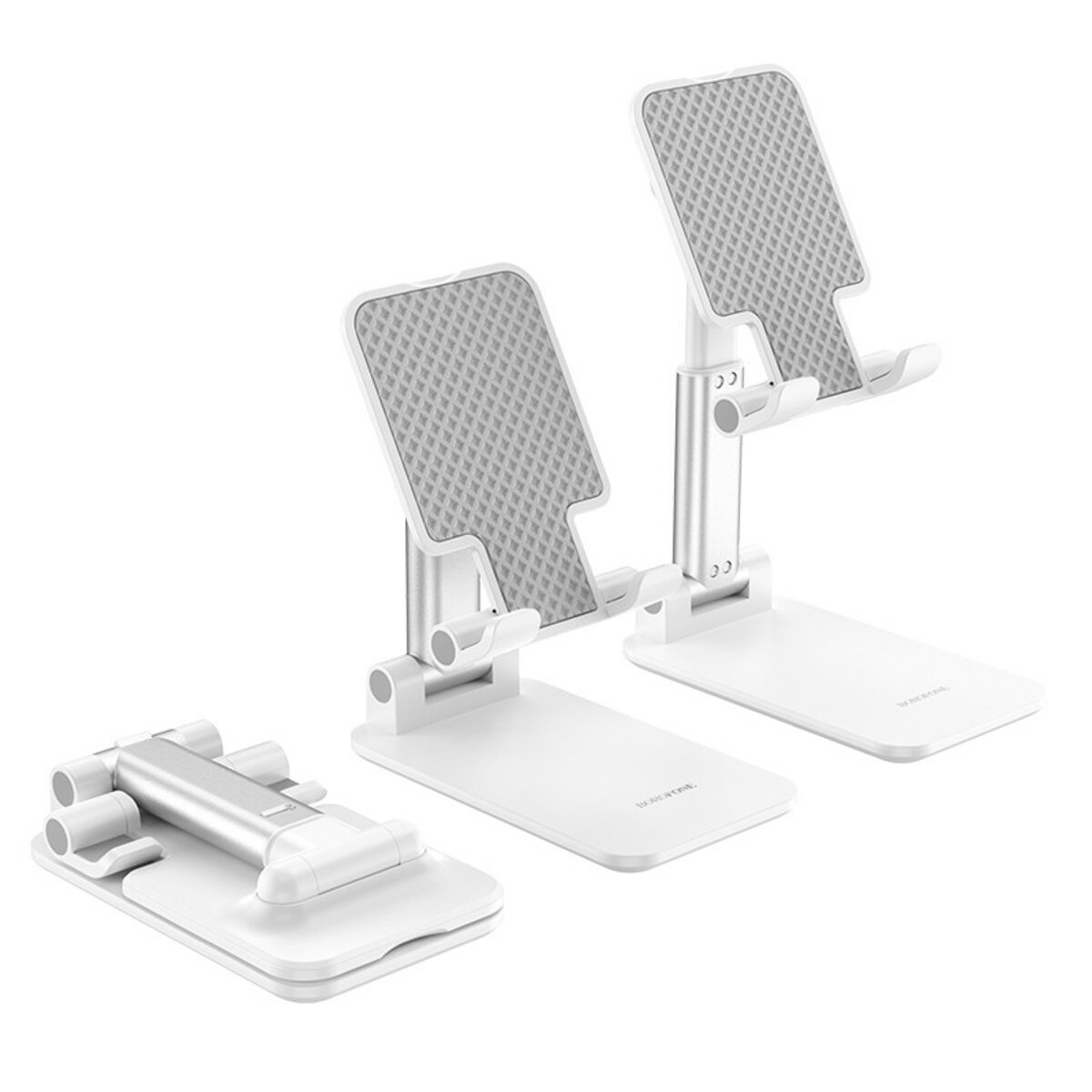 Тримач для мобільного BOROFONE BH42 Lite Star folding desktop stand White (BH42LW) Фотография №2 Тримач для мобільного BOROFONE BH42 Lite Star folding desktop stand White (BH42LW) смотреть фото №2