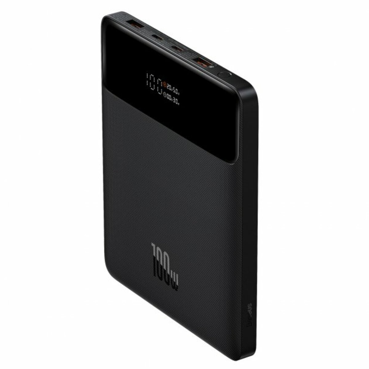 Зовнішній акумулятор Baseus Blade Power Digital Display Fast Charging Power bank 20000mAh 100W Black (PPDGL-01) на картинке №1