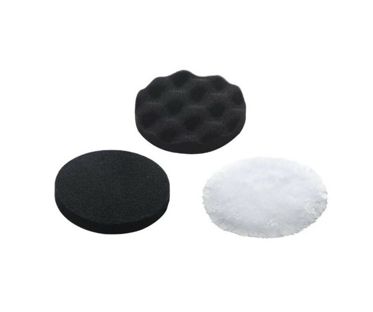 Насадки для полірування Baseus New Power Cordless Electric Polisher  plate accessories package Black на картинке №1