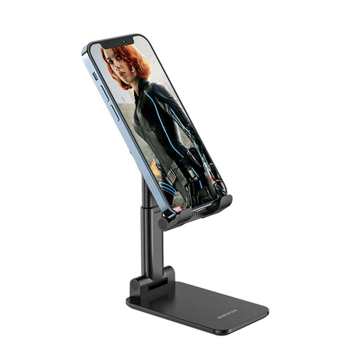 Тримач для мобільного BOROFONE BH42 Lite Star folding desktop stand Black (BH42LB) Фотография №1 Тримач для мобільного BOROFONE BH42 Lite Star folding desktop stand Black (BH42LB) смотреть фото №1