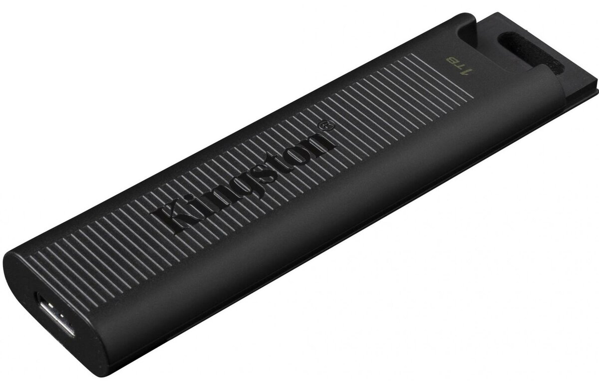 Флеш-накопичувач Kingston USB 3.2 Gen 2 Type-C DT Max 1TB Black (DTMAX/1TB) на картинке №2