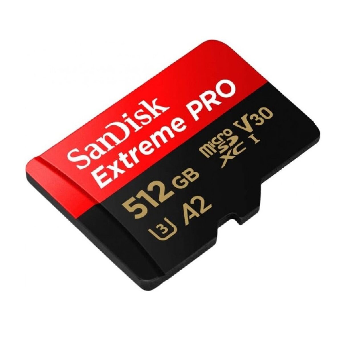 Карта памяті microSDXC (UHS-1 U3) SanDisk Extreme Pro A2 512Gb class 10 V30 (R200MB/s,W140MB/s) (adapter) на малюнкі №3