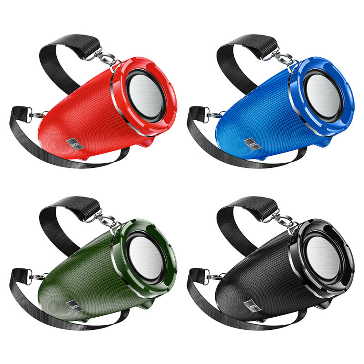 Портативна колонка HOCO HC5 Cool Enjoy sports BT speaker Dark Green на картинке №3