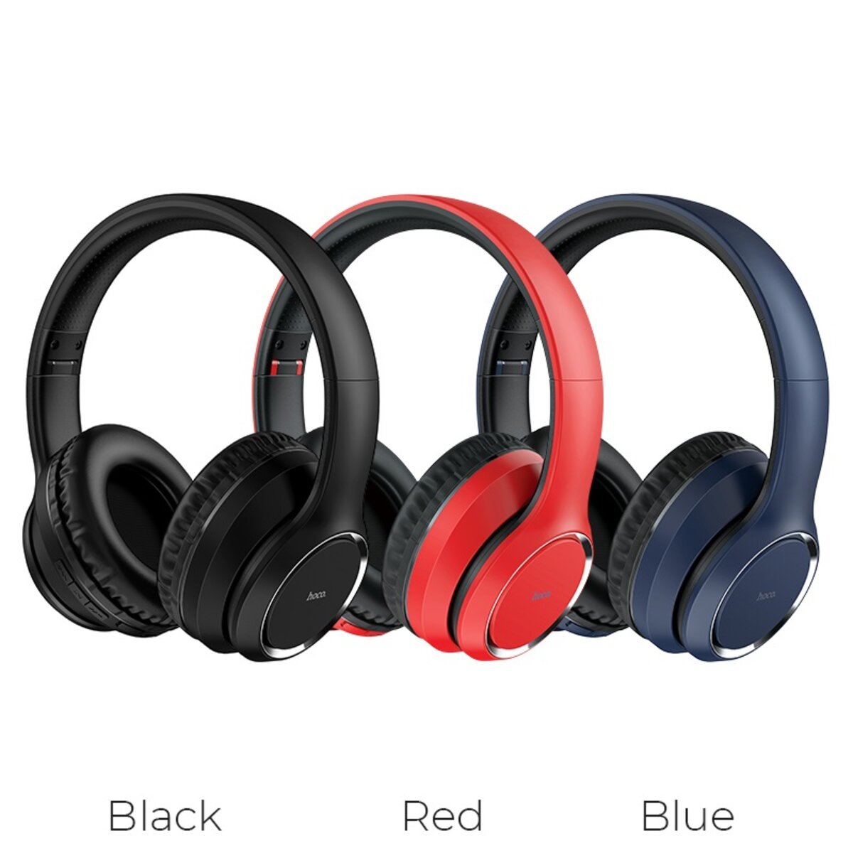 Бездротові навушники HOCO W28 Journey wireless headphones Black Фотографія №4 Бездротові навушники HOCO W28 Journey wireless headphones Black на малюнкі №4