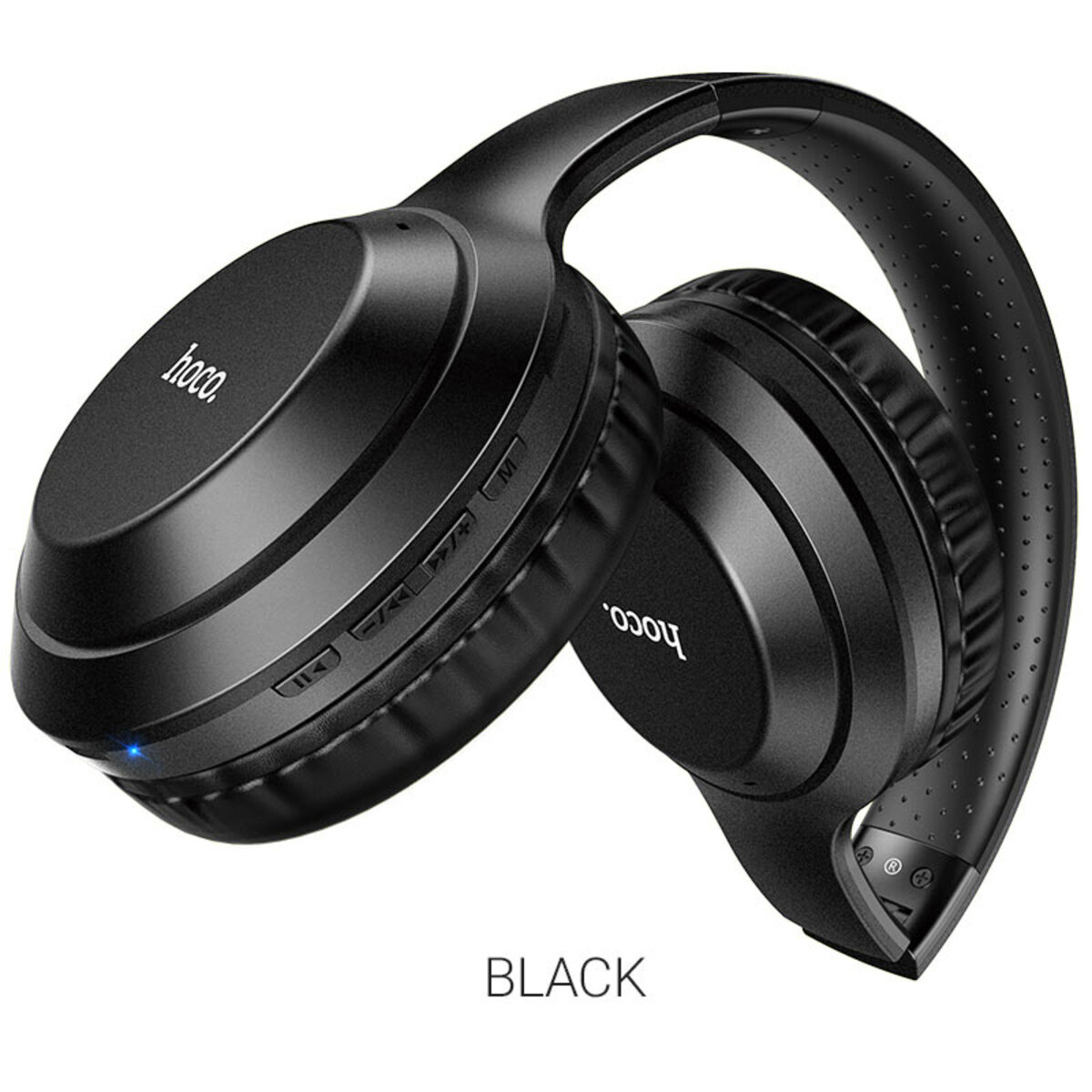 Бездротові навушники HOCO W30 Fun move BT headphones Black на картинке №1