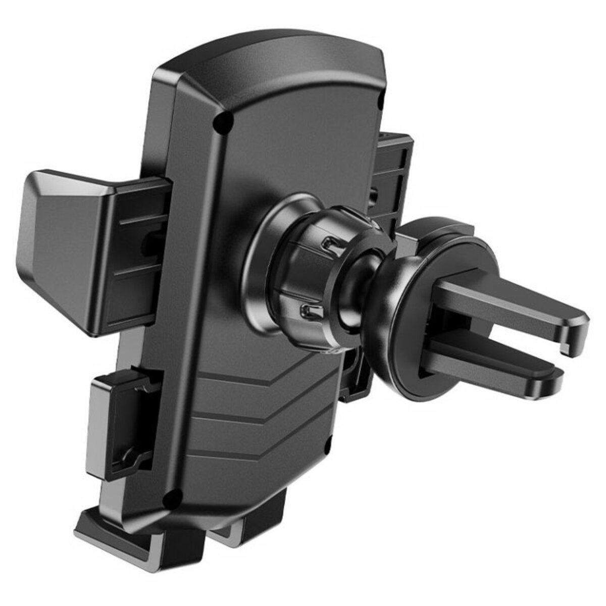 Автотримач для телефона HOCO CA86 Davy one-button air outlet car holder Black на малюнкі №3