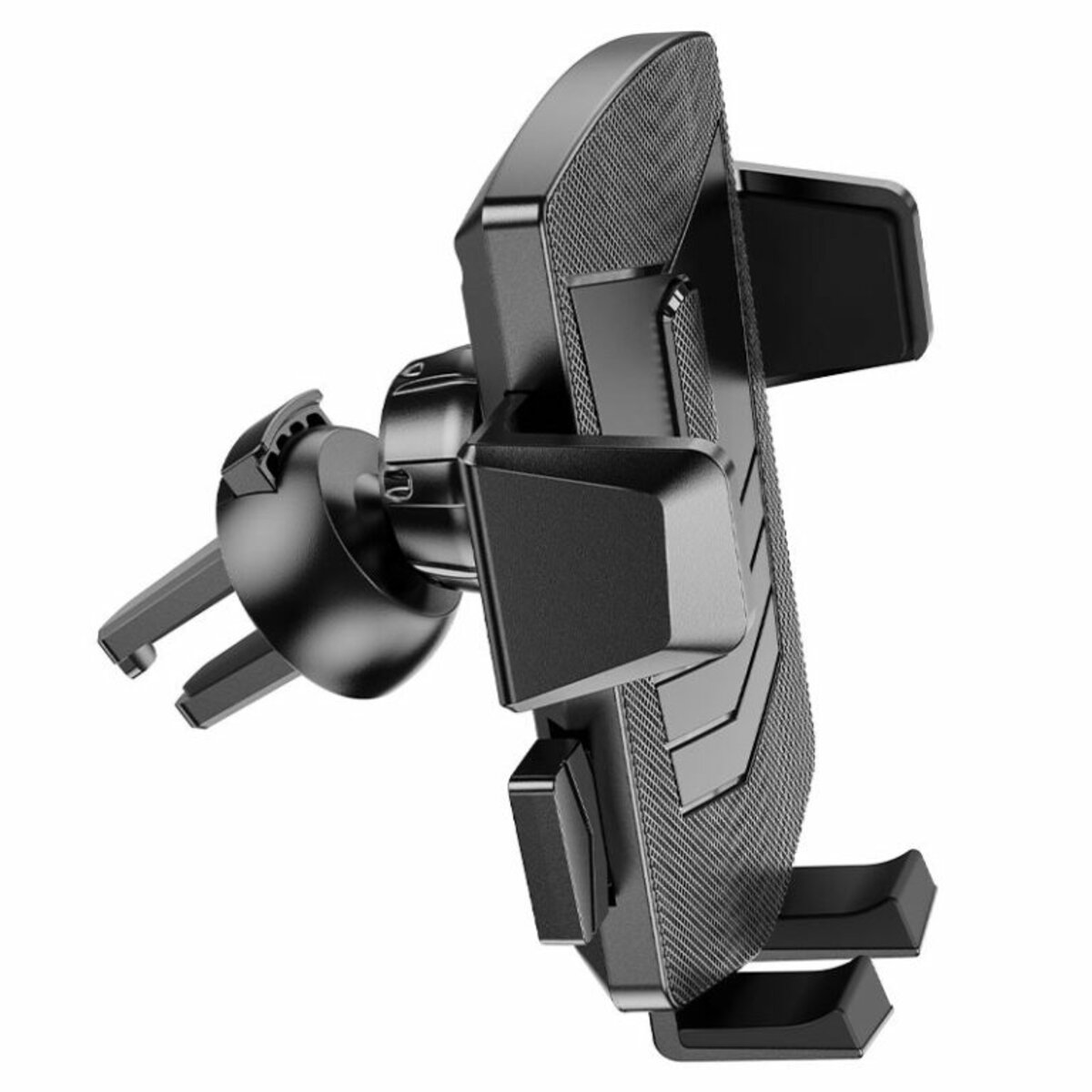 Автотримач для телефона HOCO CA86 Davy one-button air outlet car holder Black на малюнкі №4