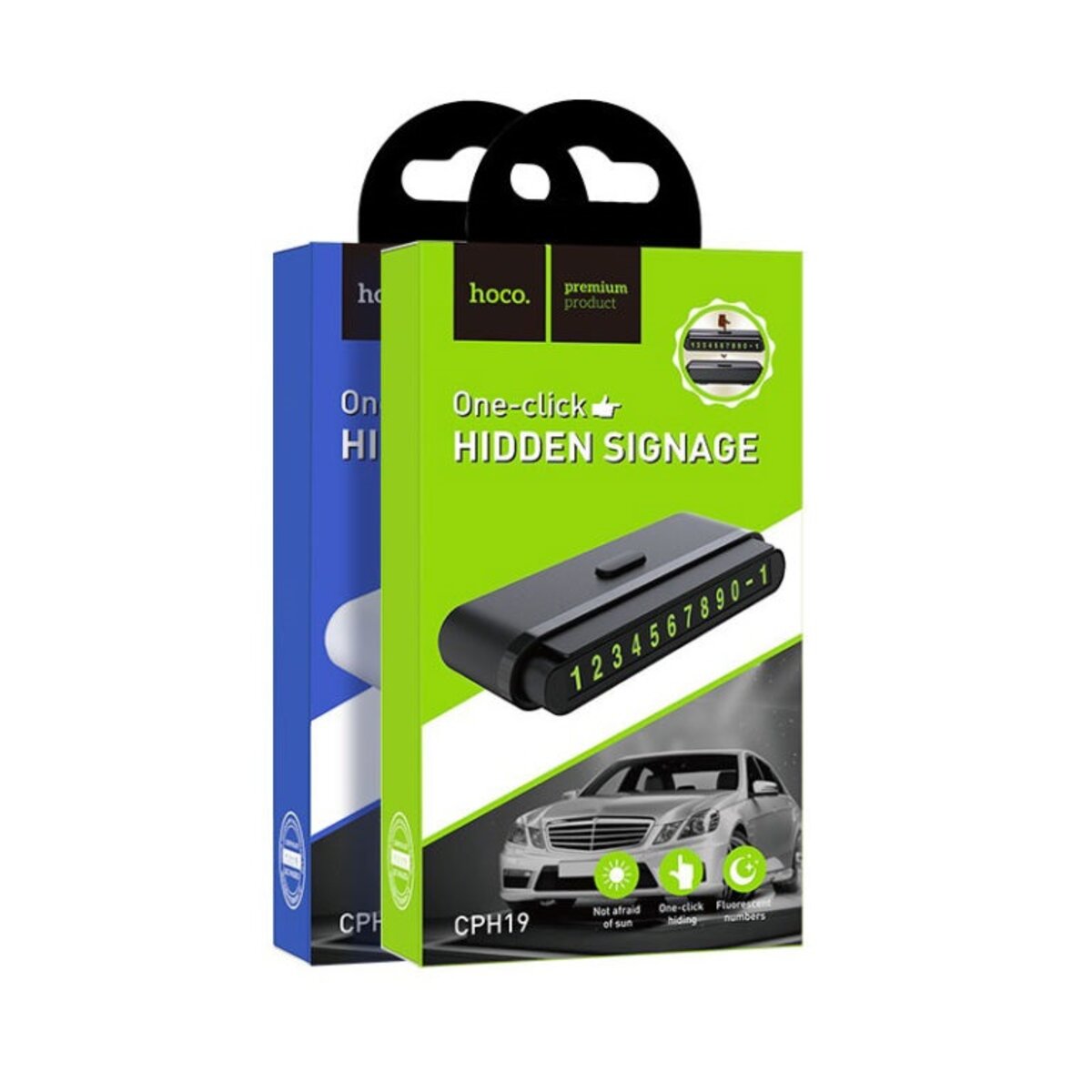 Паркувальна карта HOCO CPH19 One-click hidden signage (6931474706508) смотреть фото №5