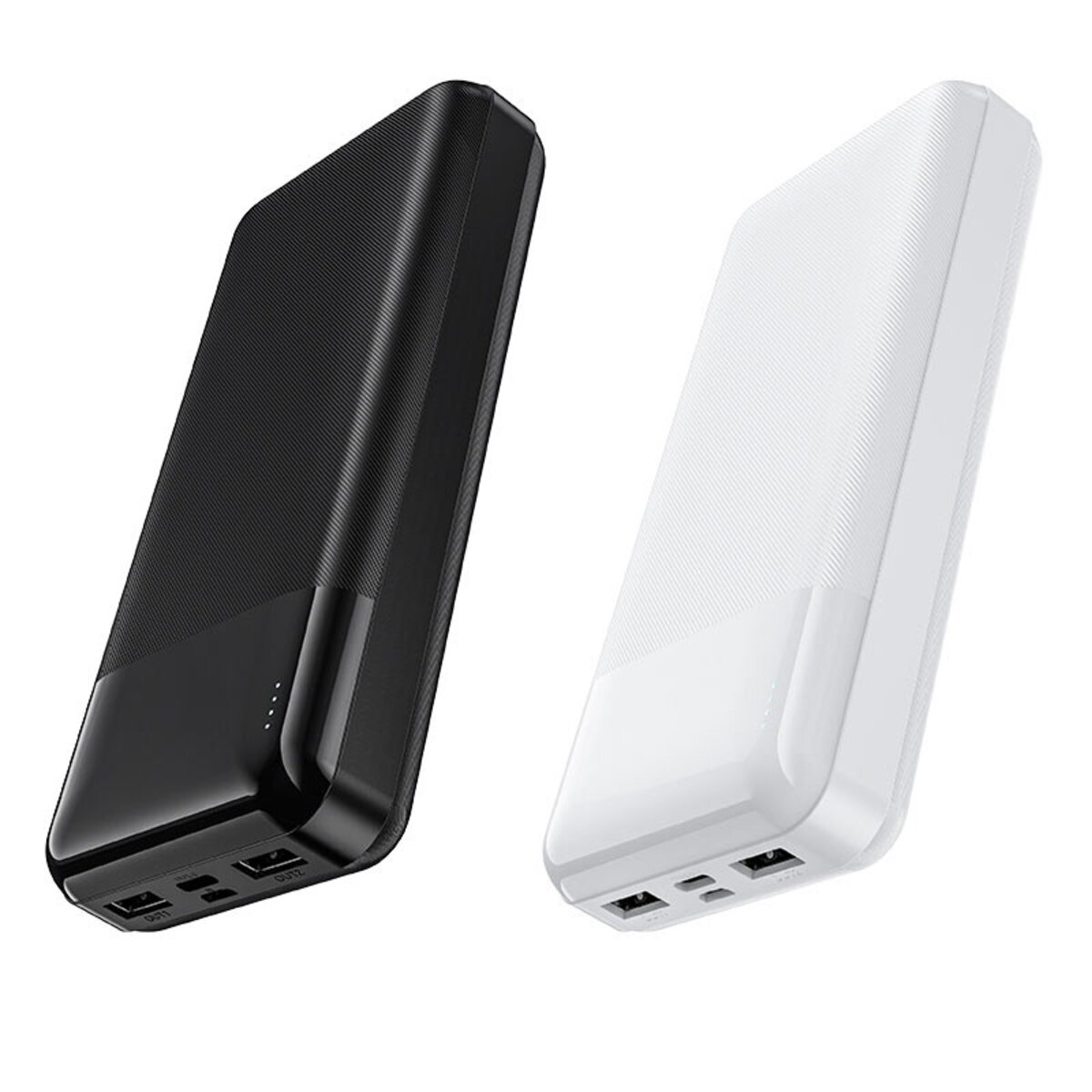 Зовнішній акумулятор HOCO J72A Easy travel power bank(20000mAh) White на малюнкі №5