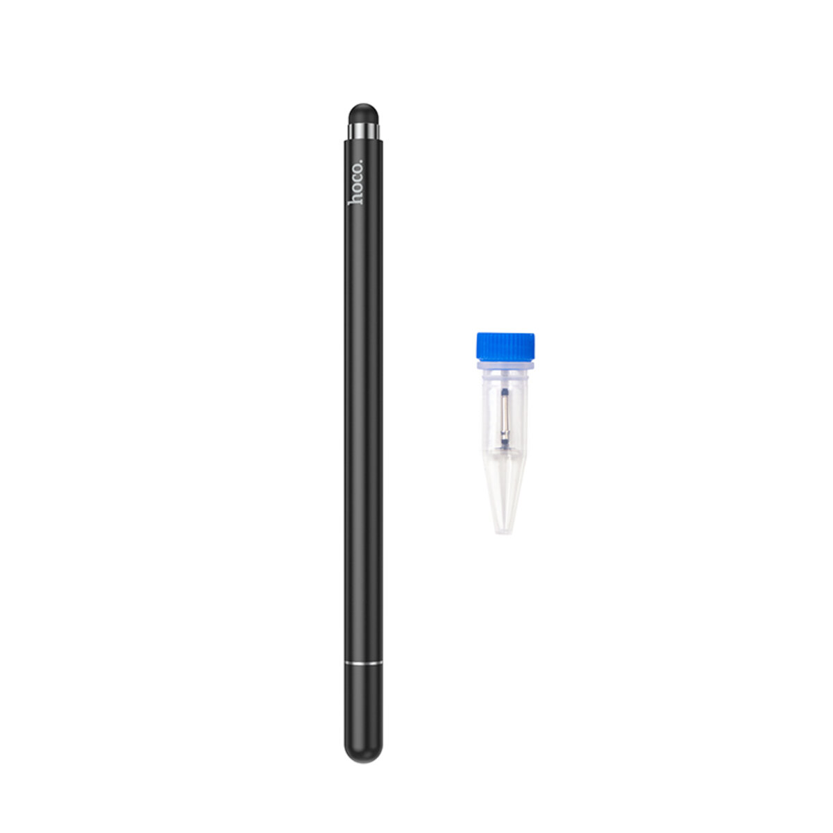 Стилус HOCO GM103 Fluent series universal capacitive pen Black Фотографія №2 Стилус HOCO GM103 Fluent series universal capacitive pen Black на малюнкі №2