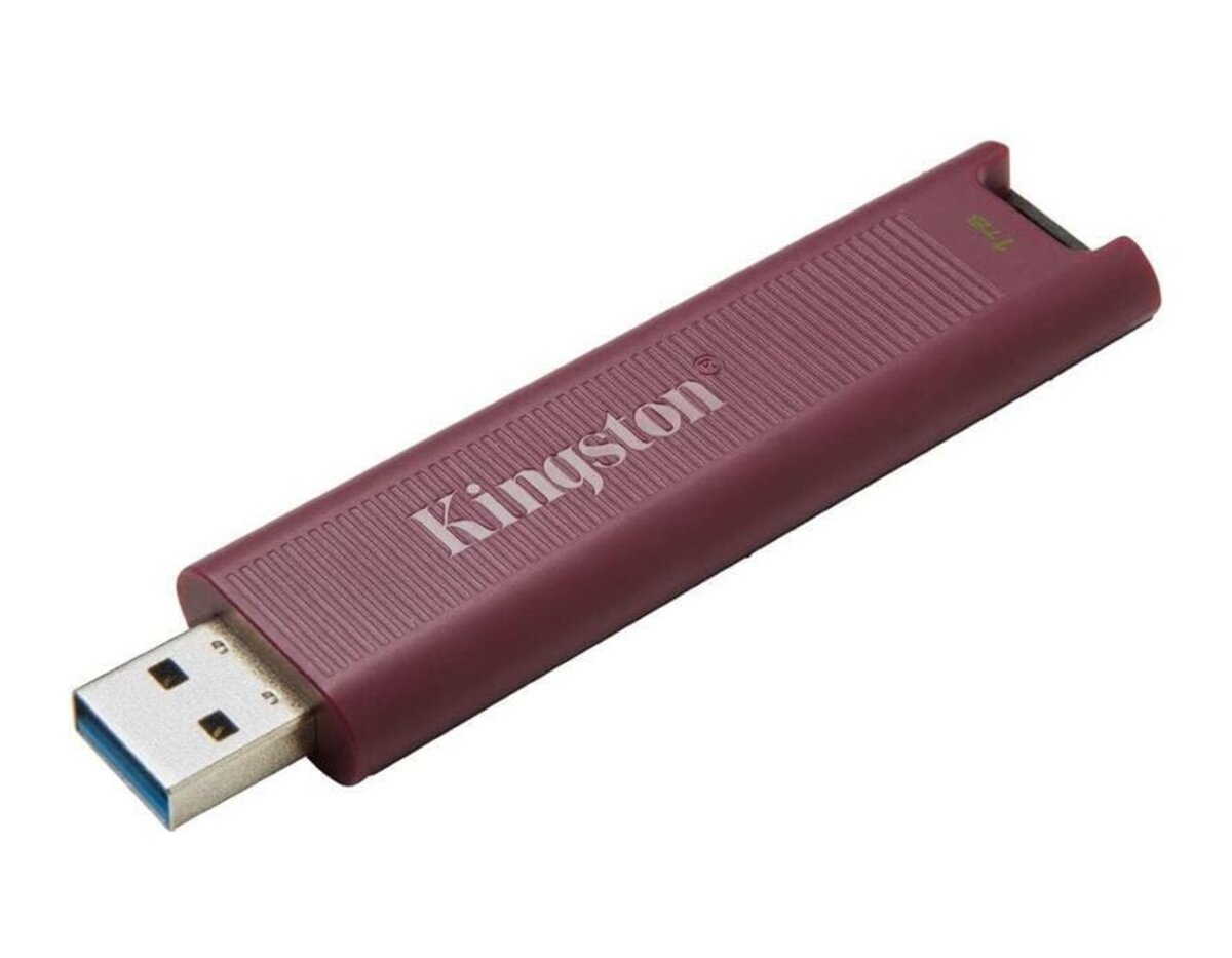 Флеш-накопичувач Kingston USB 3.2 Gen 2 Type A DT Max 1TB Red (DTMAXA/1TB) Фото 1 Флеш-накопичувач Kingston USB 3.2 Gen 2 Type A DT Max 1TB Red (DTMAXA/1TB) на картинке №1