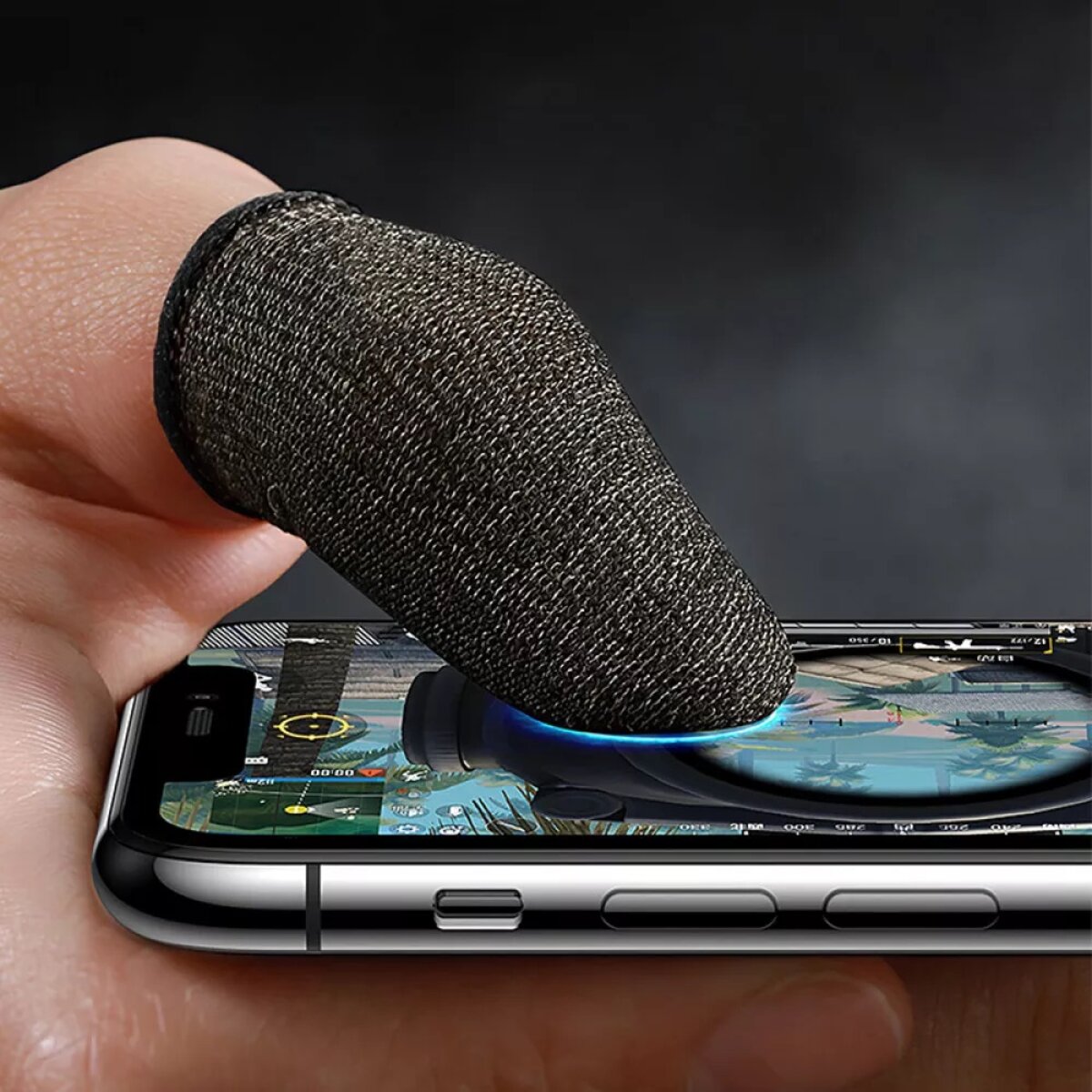 Напальчник ігровий HOCO GM4 Phantom Superconducting fiber mobile game finger cots(silver Fiber) (6931474750297) Фотография №4 Напальчник ігровий HOCO GM4 Phantom Superconducting fiber mobile game finger cots(silver Fiber) (6931474750297) смотреть фото №4