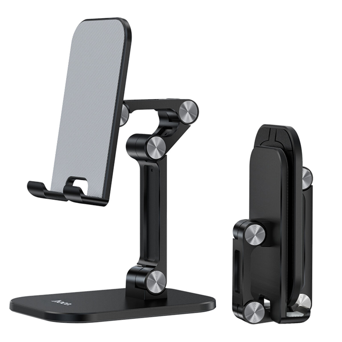 Тримач для мобільного HOCO PH34 Excelente double folding desktop stand Black (6931474734129) Фотография №2 Тримач для мобільного HOCO PH34 Excelente double folding desktop stand Black (6931474734129) смотреть фото №2