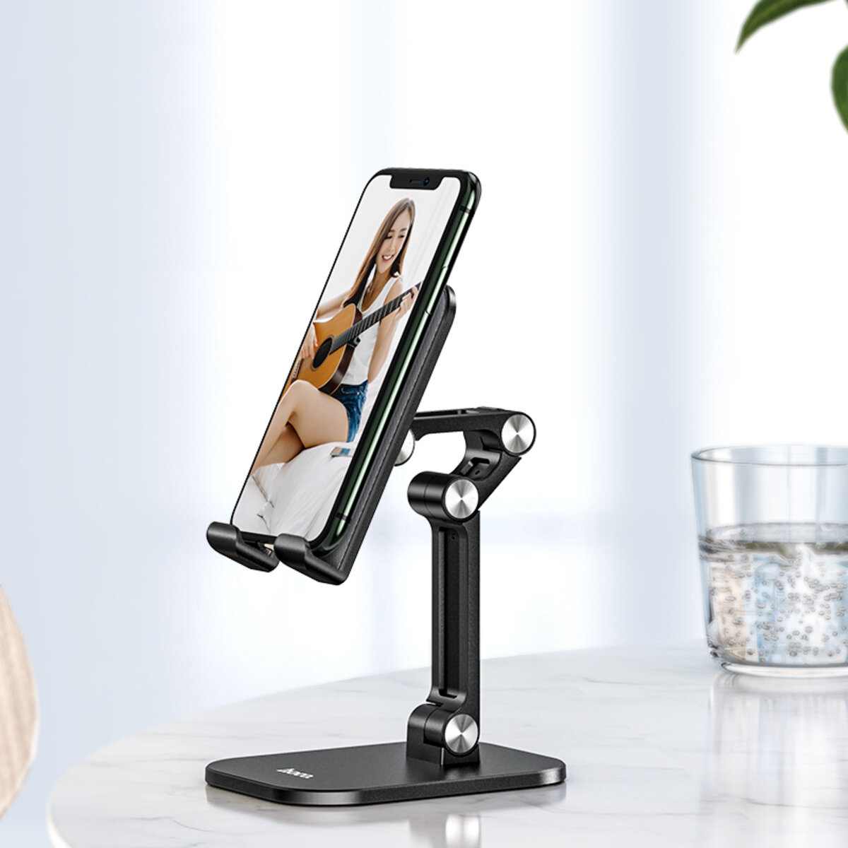 Тримач для мобільного HOCO PH34 Excelente double folding desktop stand Black (6931474734129) Фотография №5 Тримач для мобільного HOCO PH34 Excelente double folding desktop stand Black (6931474734129) смотреть фото №5