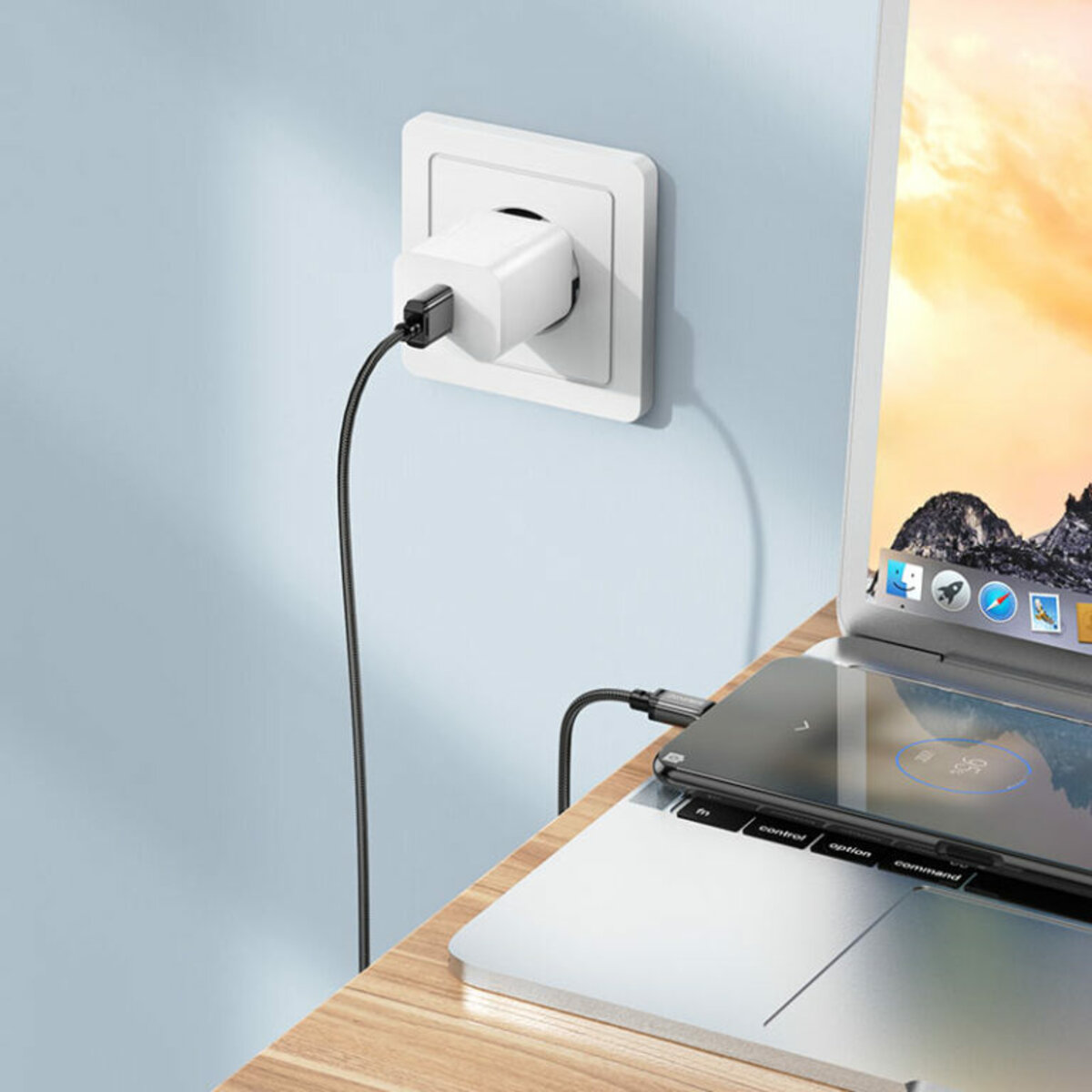 Кабель BOROFONE BX87 Sharp charging data cable for Micro Black (BX87MB) на картинке №4