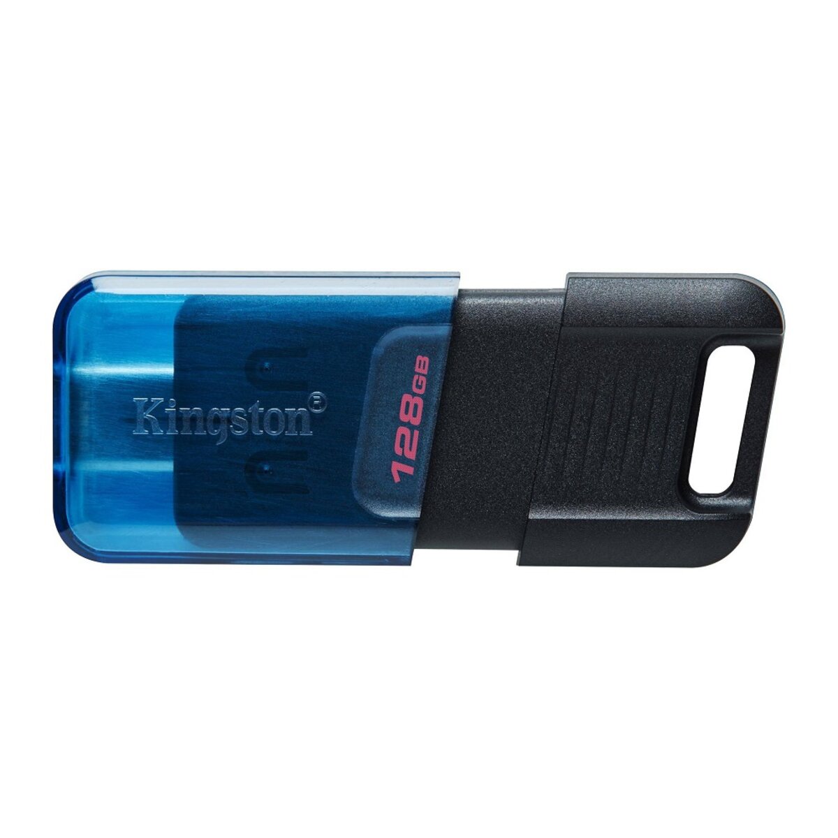 Флеш-накопичувач Kingston USB 3.2 DT 80M 128GB Type-C Black/Blue (DT80M/128GB) на картинке №1