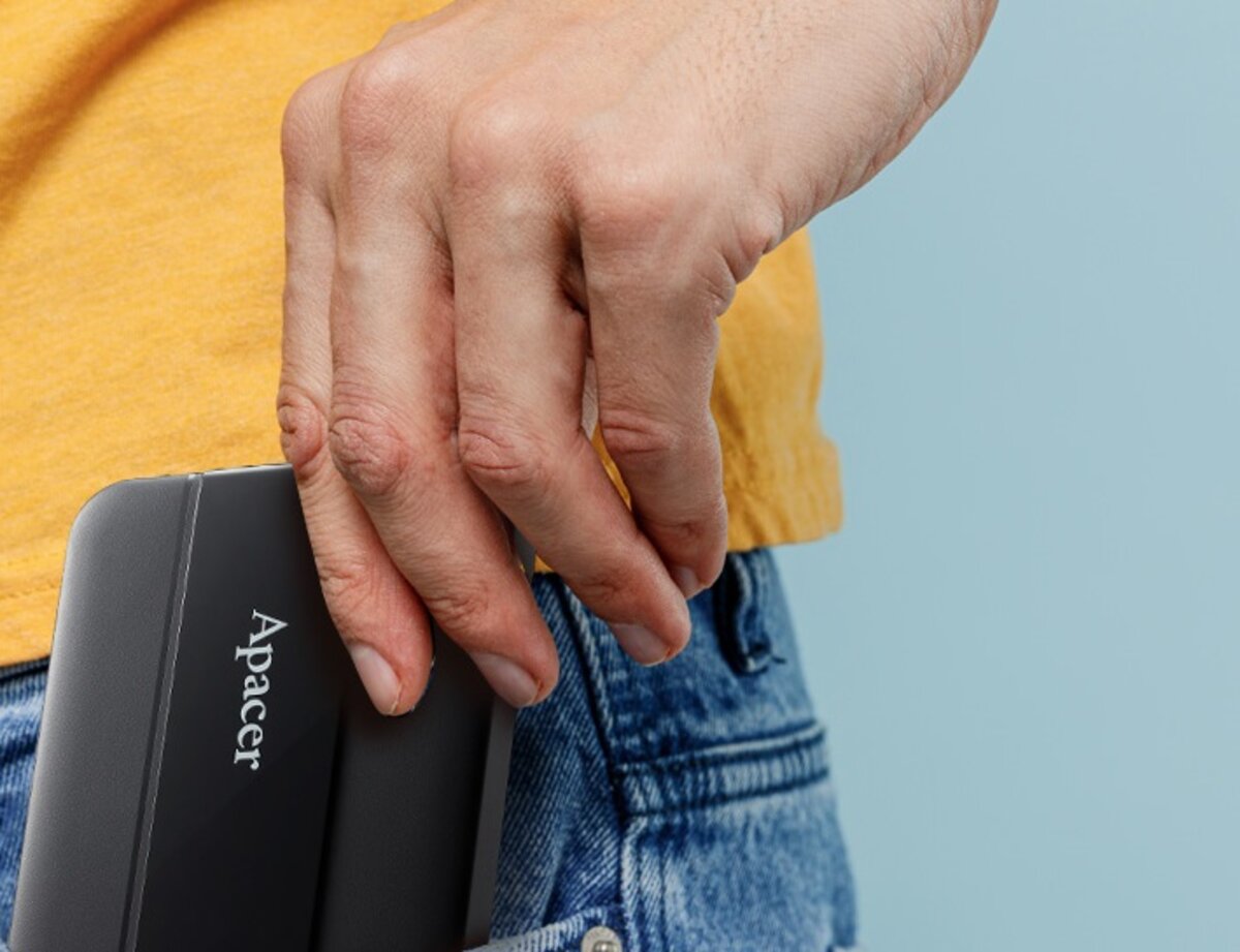 Зовнішній жорсткий диск PHD External 2.5 Apacer USB 3.2 Gen. 1 AC237 1Tb Black (color box) (AP1TBAC237B-1) на картинке №5