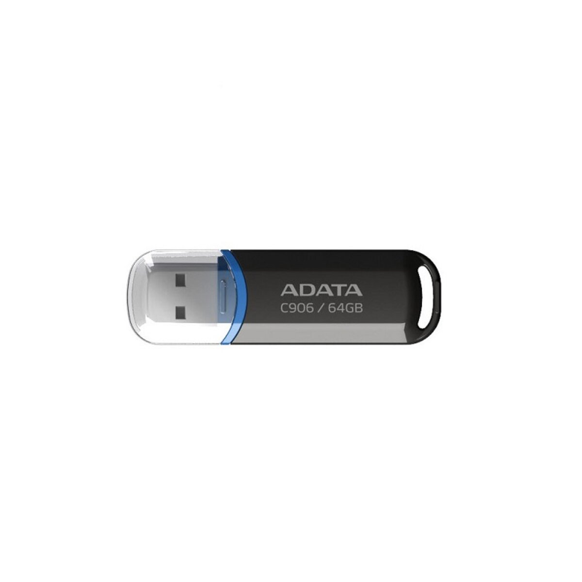 Флеш-накопичувач A-DATA USB 2.0 C906 64Gb Black на картинке №4