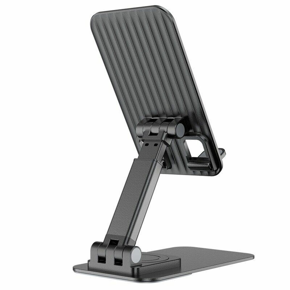 Тримач для мобільного HOCO PH50 Ivey folding rotatable desktop holder Black (6931474782861) смотреть фото №2