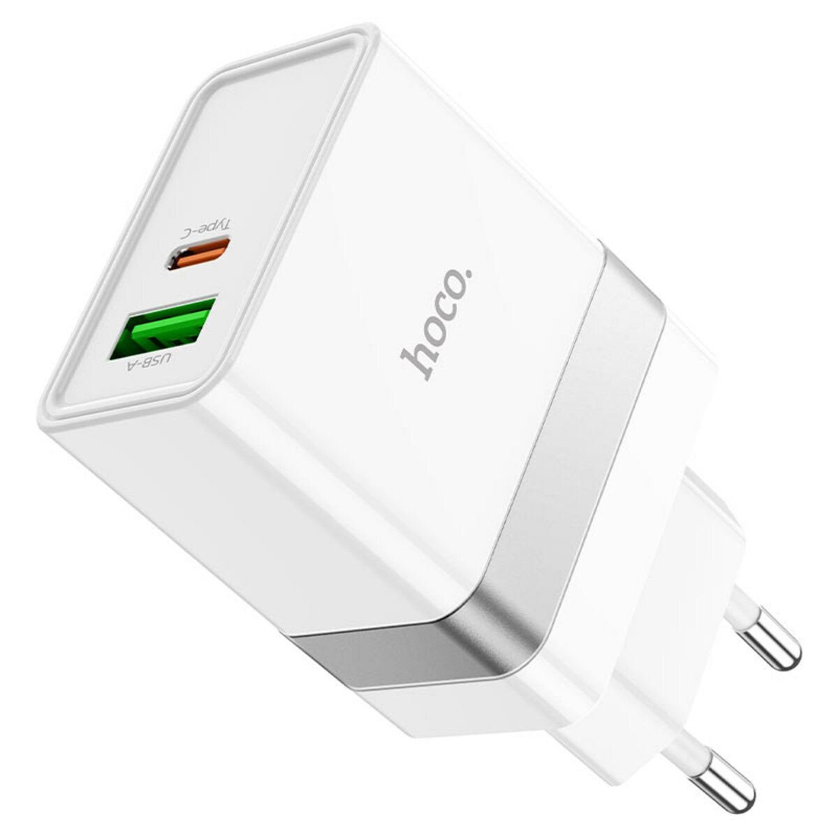 Мережевий зарядний пристрій HOCO N21 Topspeed PD30W+QC3.0 charger White (6931474757777) Фотографія №3 Мережевий зарядний пристрій HOCO N21 Topspeed PD30W+QC3.0 charger White (6931474757777) на малюнкі №3