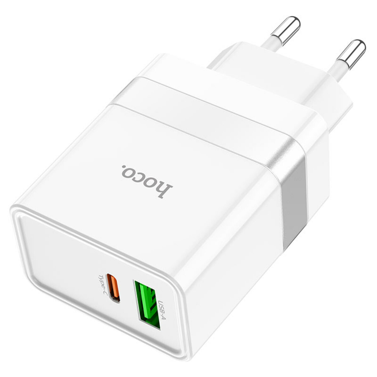 Мережевий зарядний пристрій HOCO N21 Topspeed PD30W+QC3.0 charger White (6931474757777) Фотографія №1 Мережевий зарядний пристрій HOCO N21 Topspeed PD30W+QC3.0 charger White (6931474757777) на малюнкі №1