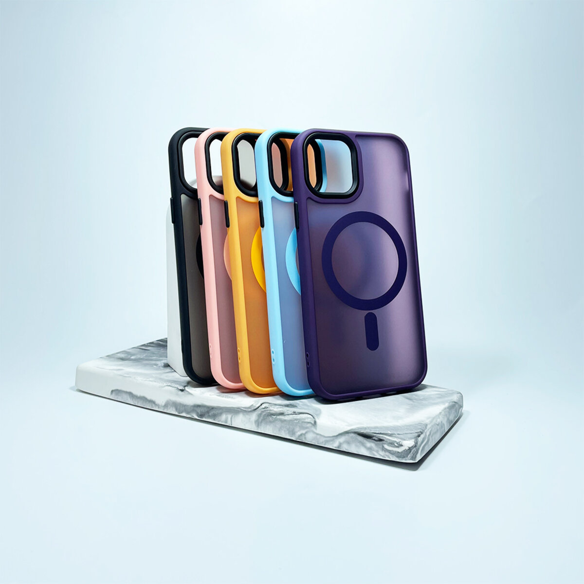 Чохол для смартфона Cosmic Magnetic Color HQ for Apple iPhone 12 Light Blue (MagColor12Light) смотреть фото №5