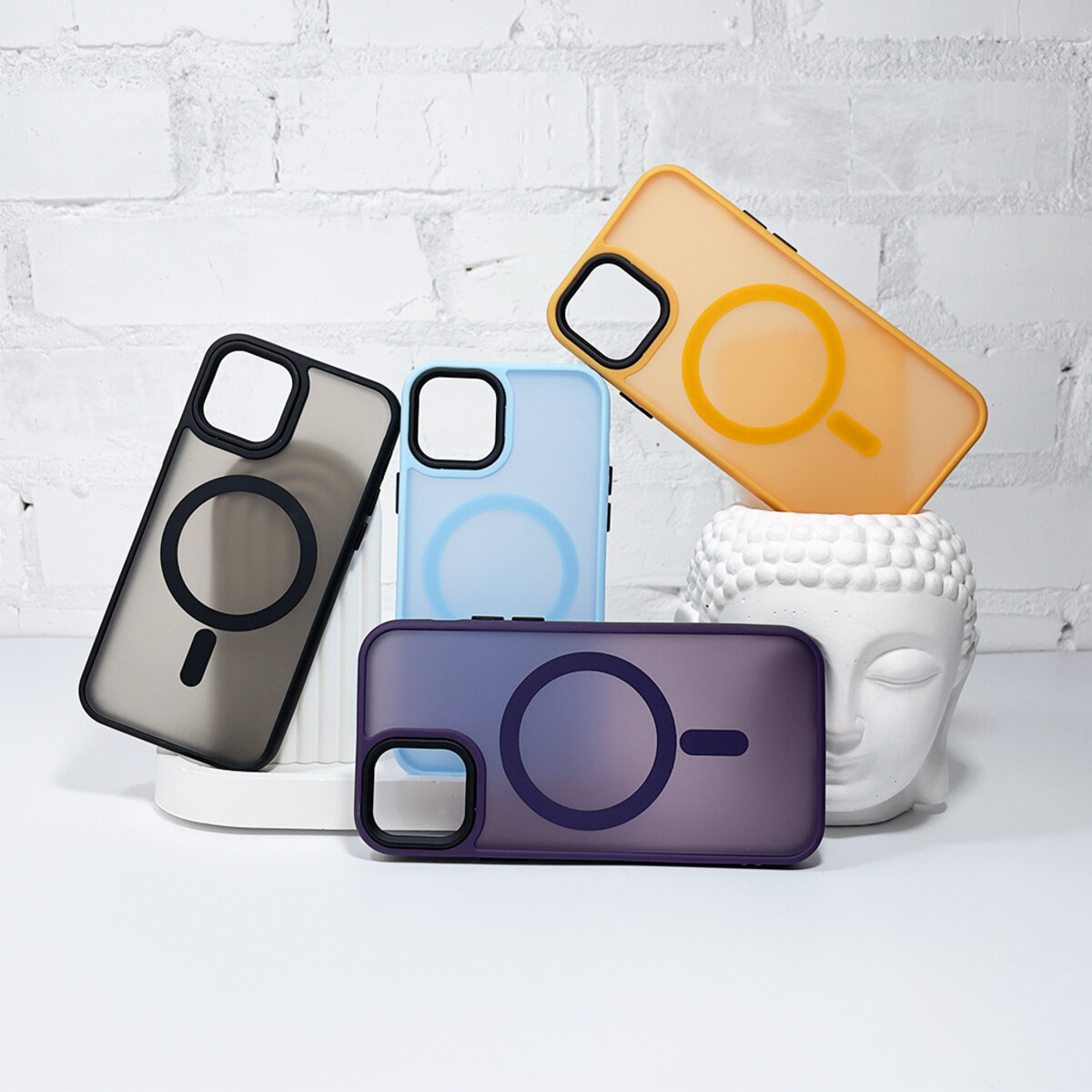 Чохол для смартфона Cosmic Magnetic Color HQ for Apple iPhone 12 Pro Light Blue (MagColor12ProLight) на картинке №5