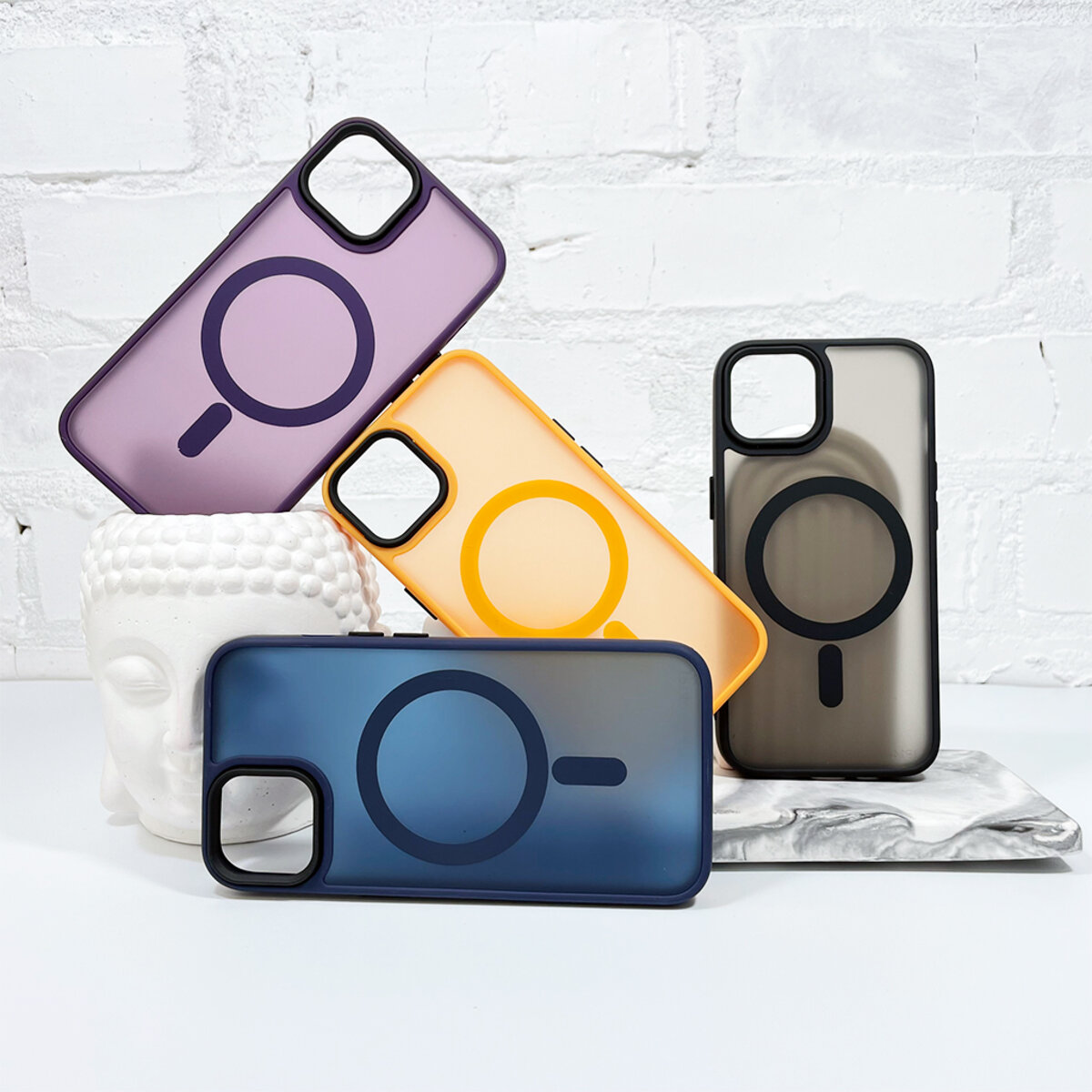 Чохол для смартфона Cosmic Magnetic Color HQ for Apple iPhone 13 Pro Max Blue (MagColor13ProMaxBlue) на картинке №4