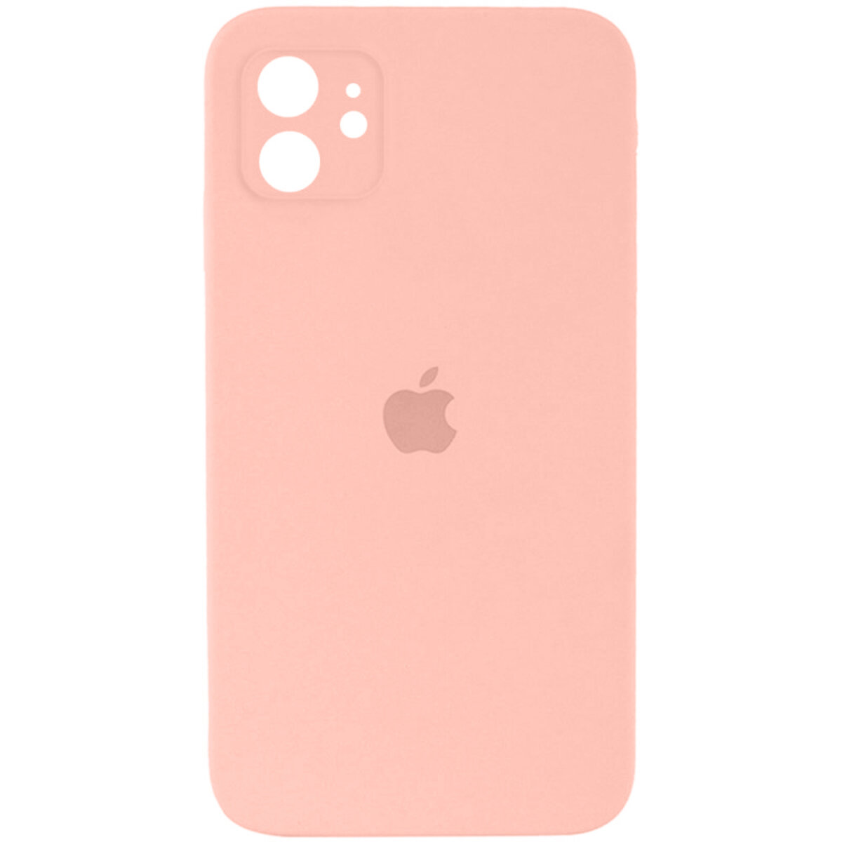 Чохол Silicone Full Case Camera Protect (AA) Apple iPhone 11 (Грейпфрутовий) на малюнкі №1