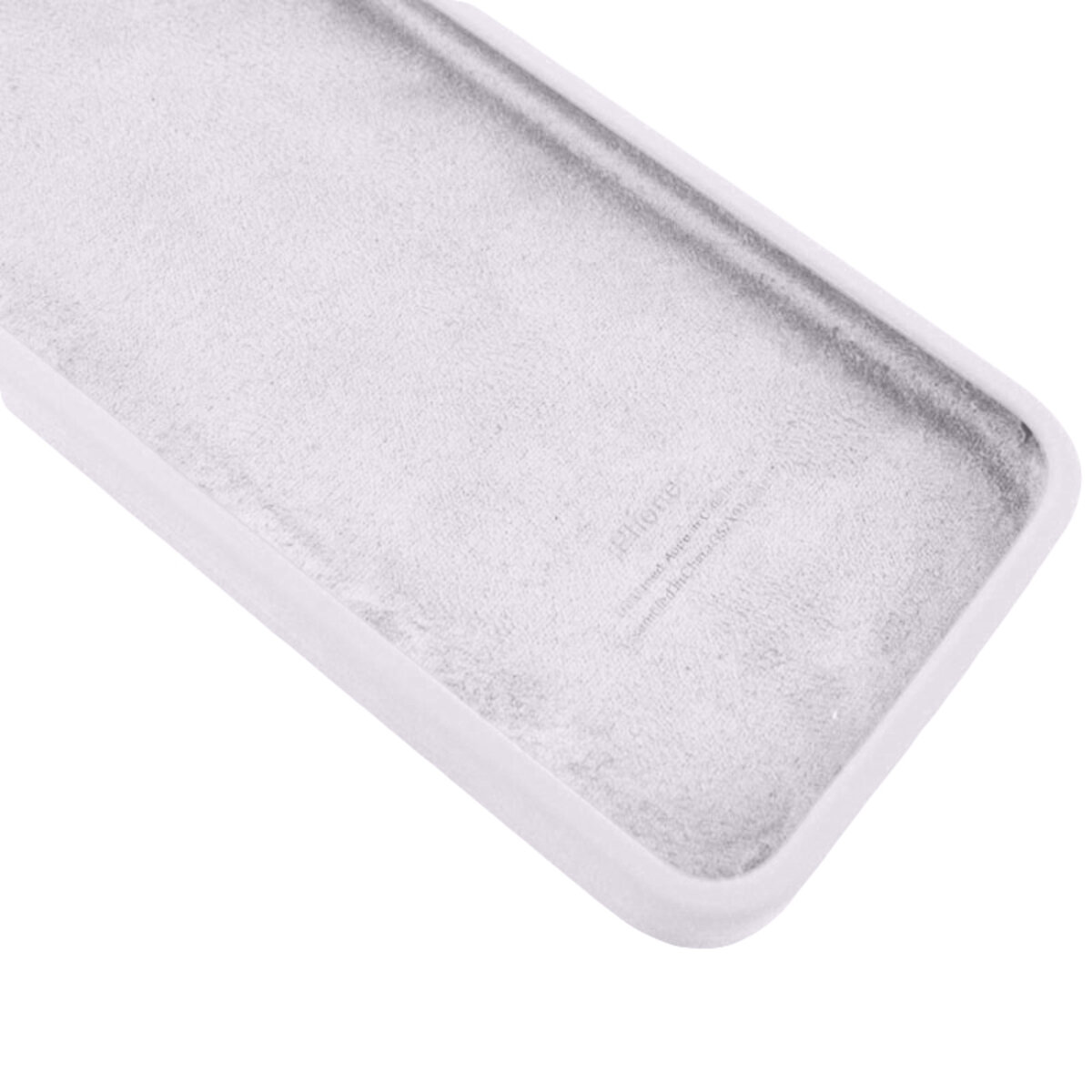 Чехол Silicone Full Case Camera Protect (AA) Apple iPhone 12 (Белый) на картинке №3