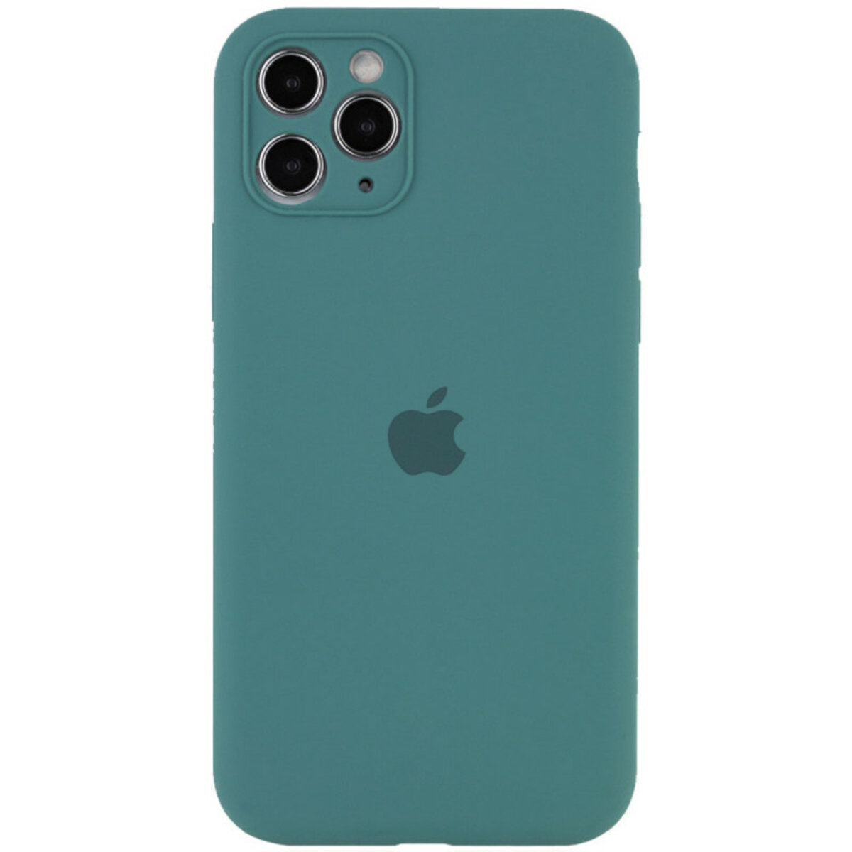 Чехол Silicone Full Case Camera Protect (AA) Apple iPhone 12 Pro (Зелёный) на картинке №1