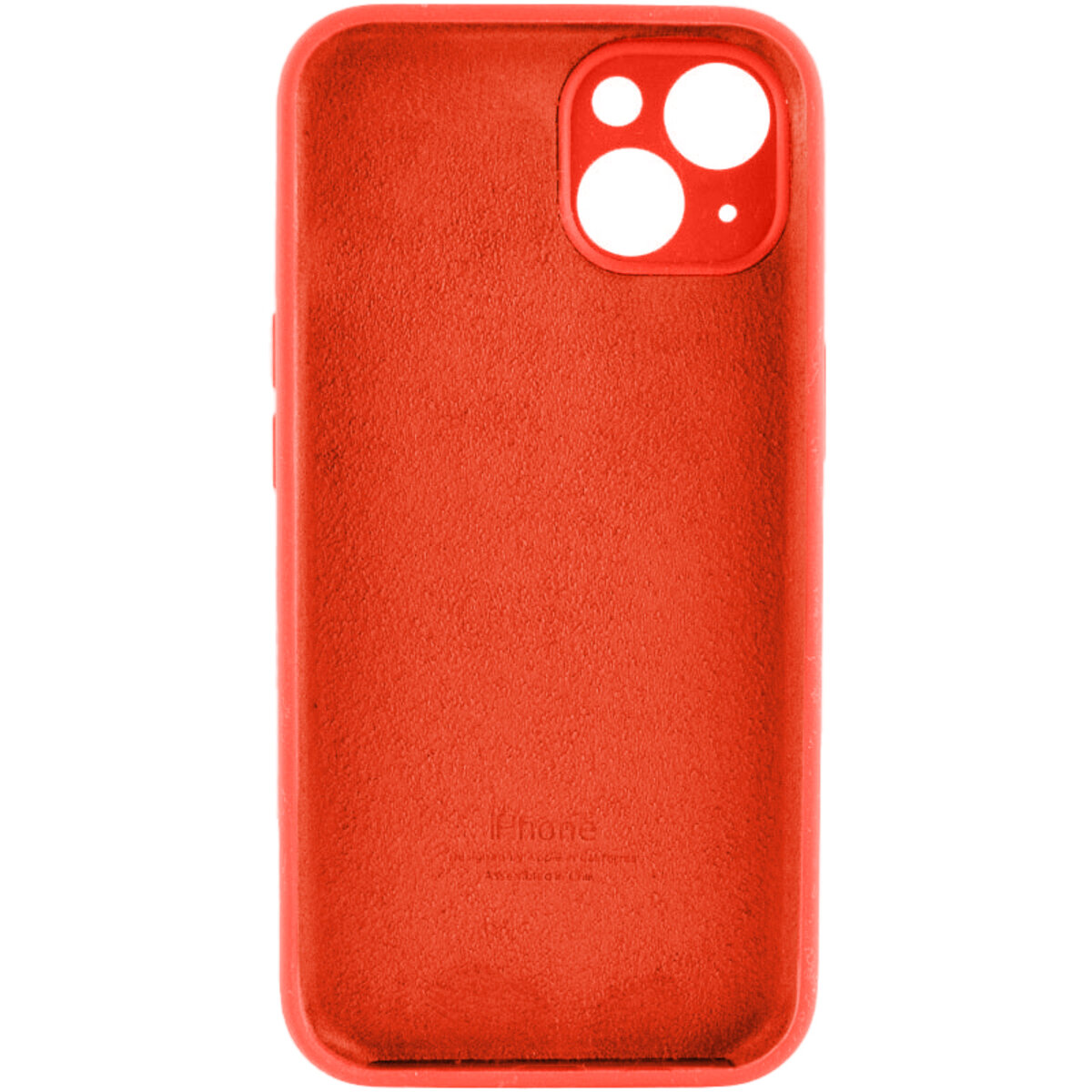Чохол Silicone Full Case Camera Protect (AA) Apple iPhone 13 (Червоний) на малюнкі №4